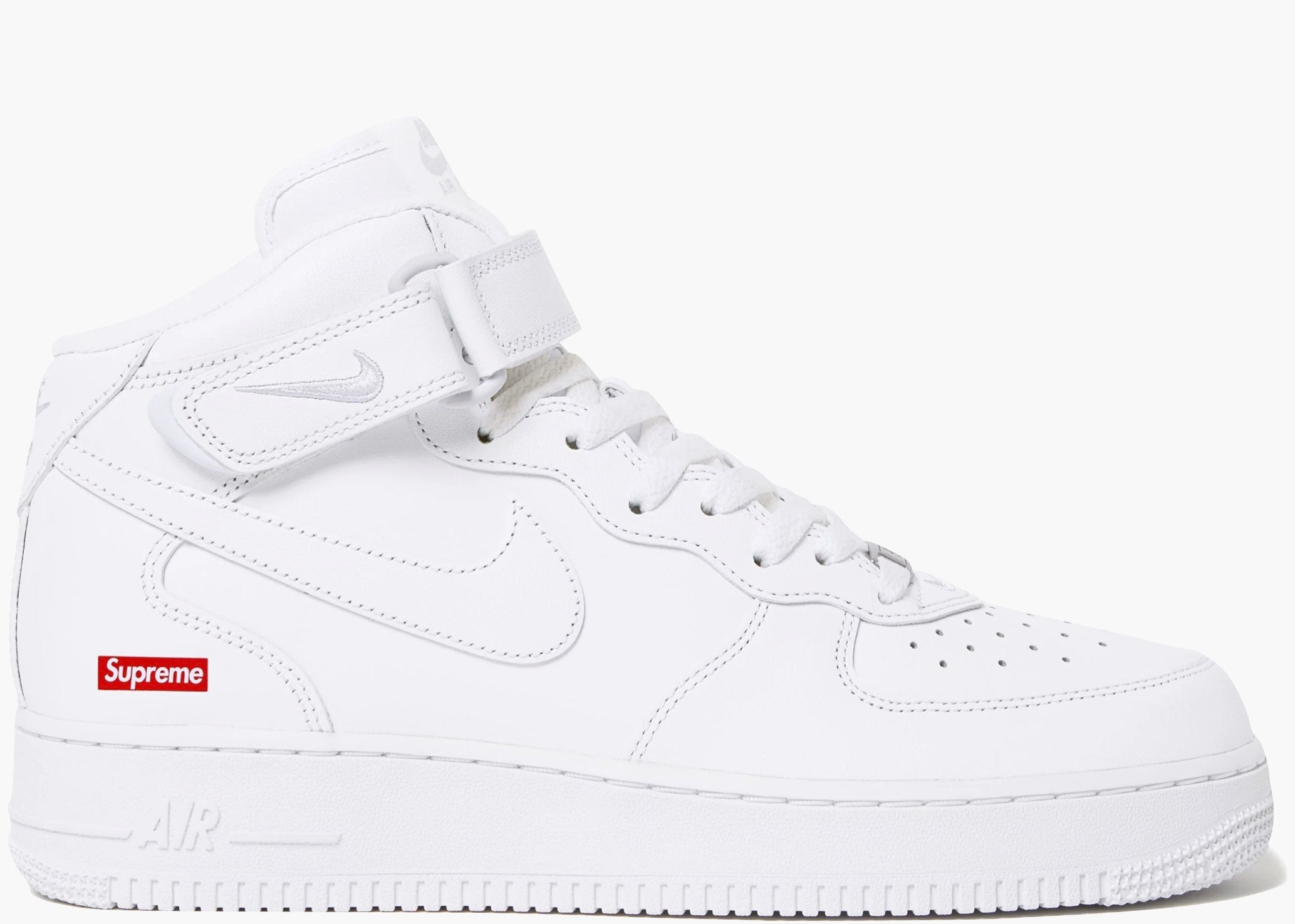 Nike Air Force 1 Mid Supreme White FZ8784-100 Hype Clothinga Limited Edition