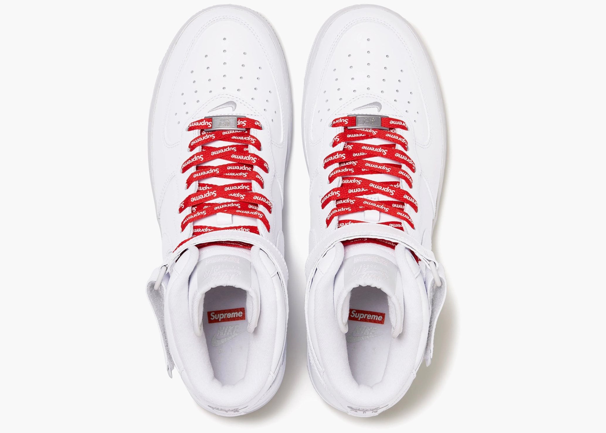Nike Air Force 1 Mid Supreme White FZ8784-100 Hype Clothinga Limited Edition