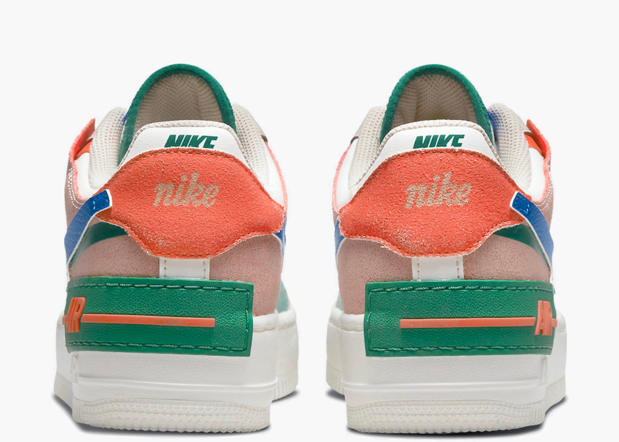 Nike Air Force 1 Shadow Sail Signal Blue Green (W)