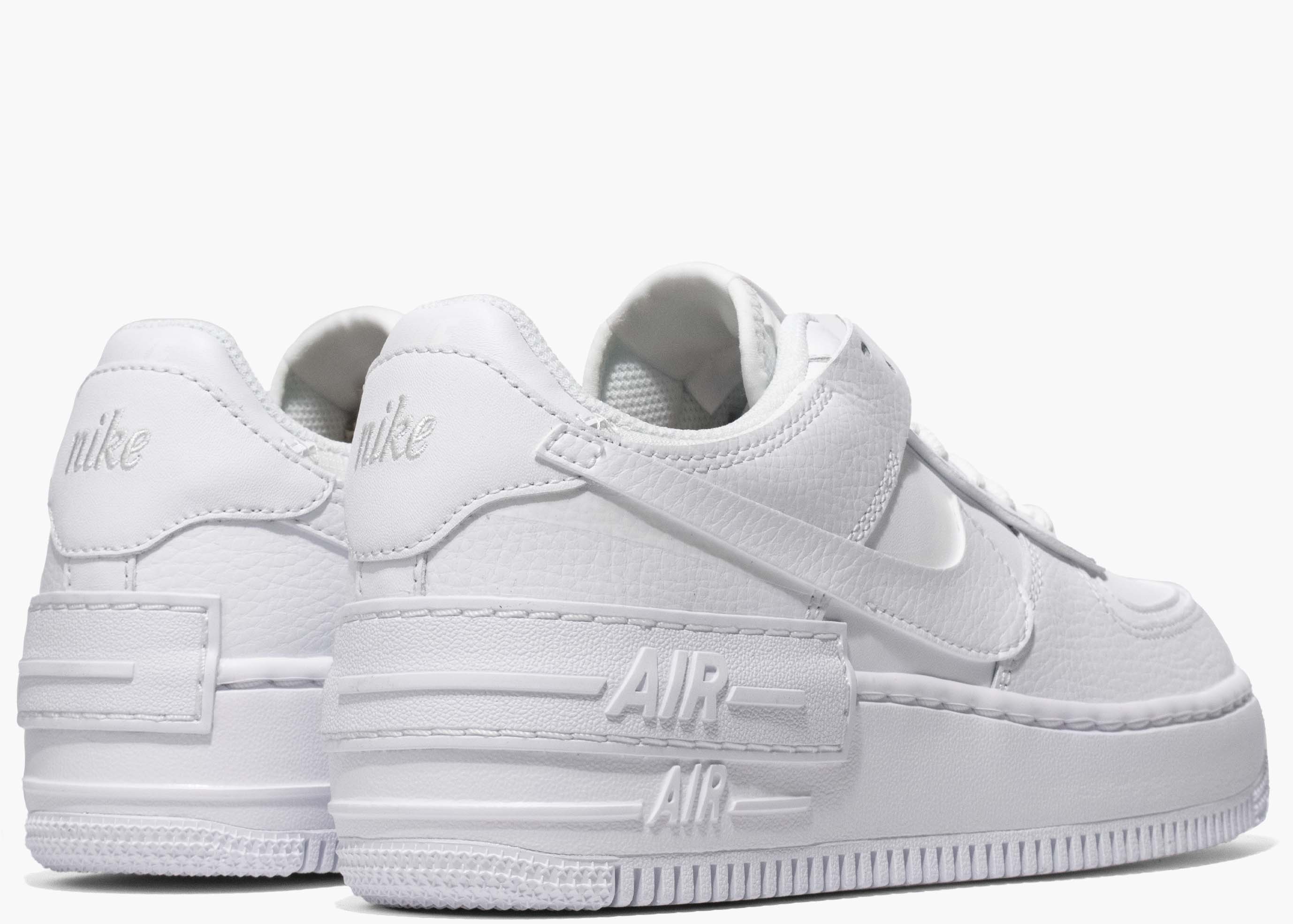 Nike Air Force 1 Shadow Triple White (w) CI0919-100 Hype Clothinga Limited Edition
