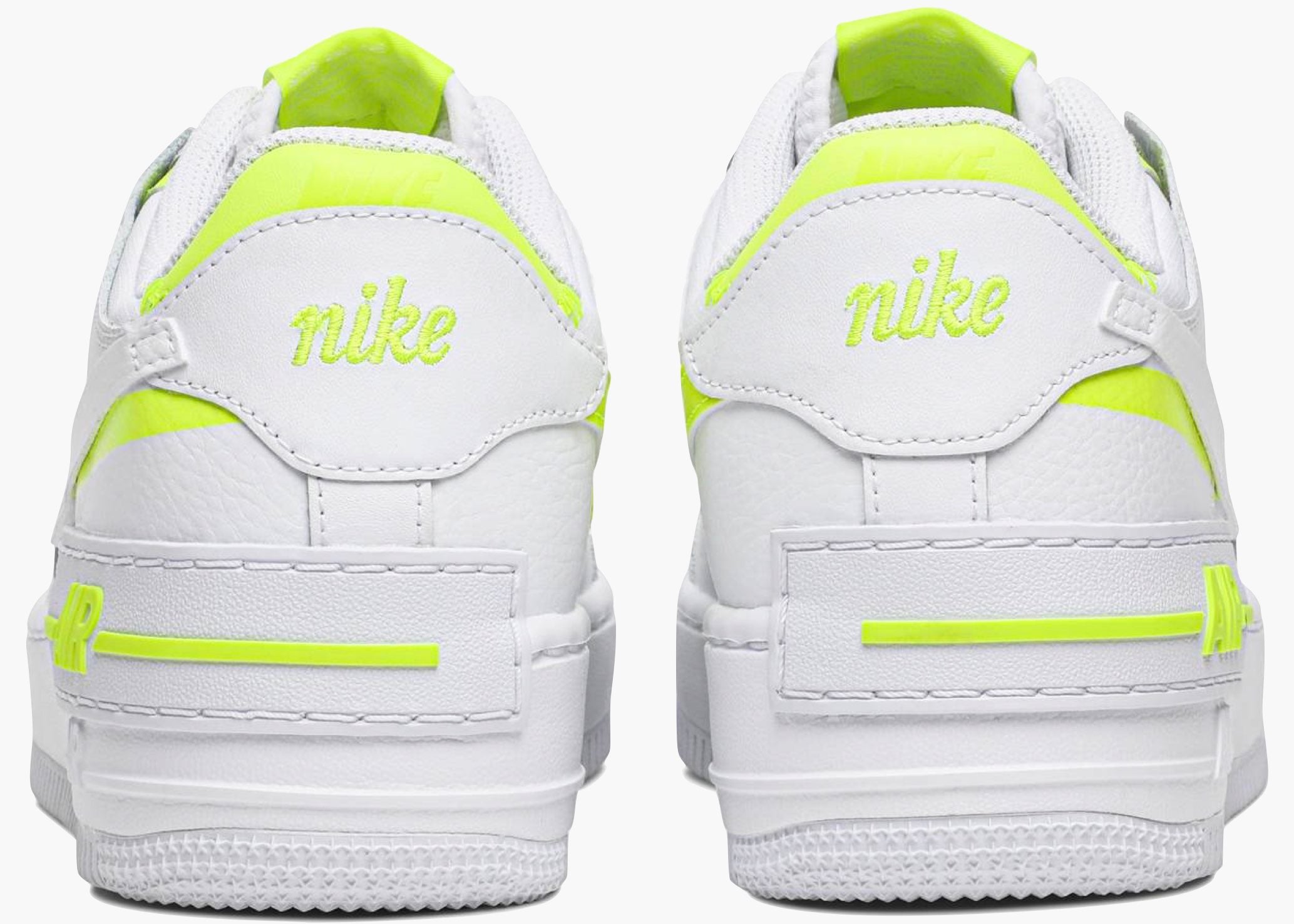Nike Air Force 1 Shadow White Lemon (w) CI0919-104 Hype Clothinga