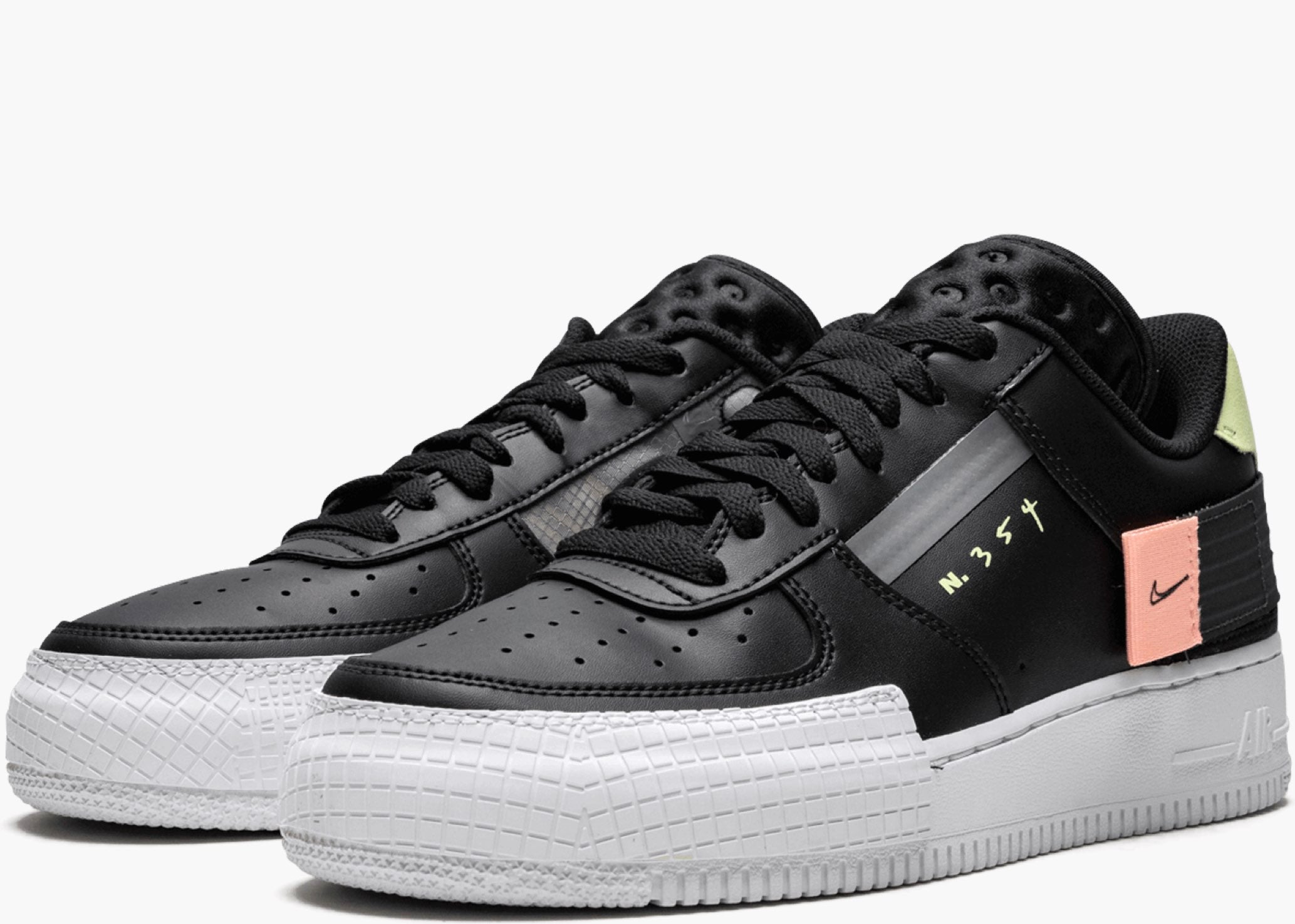 Nike Air Force 1 Type Black CI0054-001 Hype Clothinga