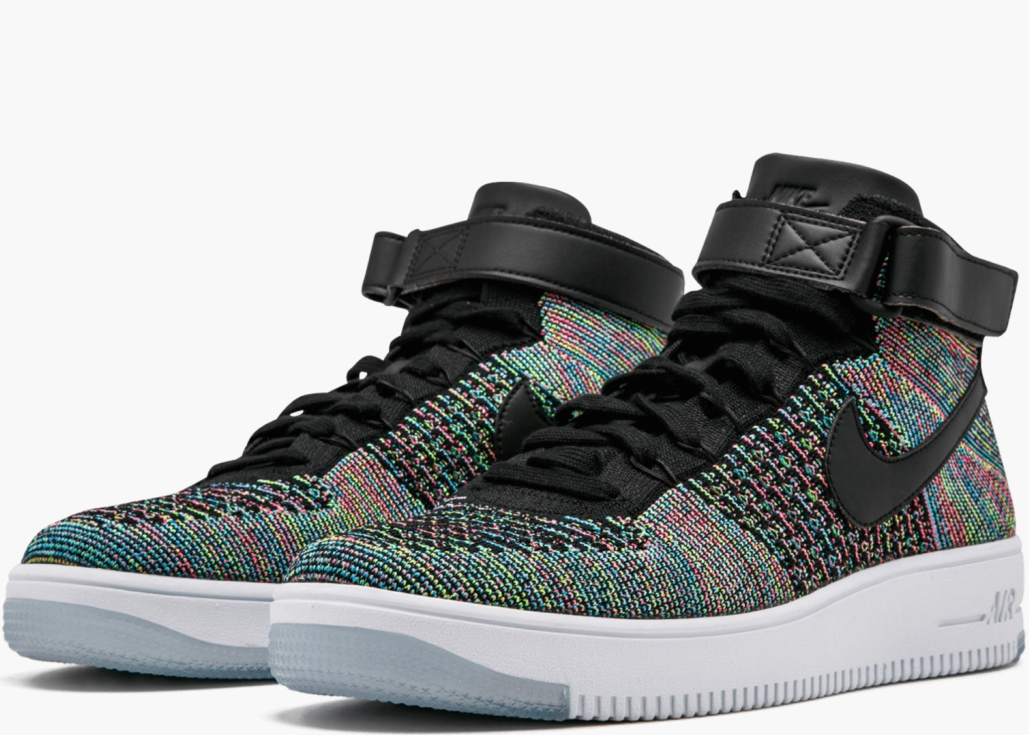 Nike Air Force 1 Ultra Flyknit Mid Multi-color 2.0 817420-601 Hype Clothinga