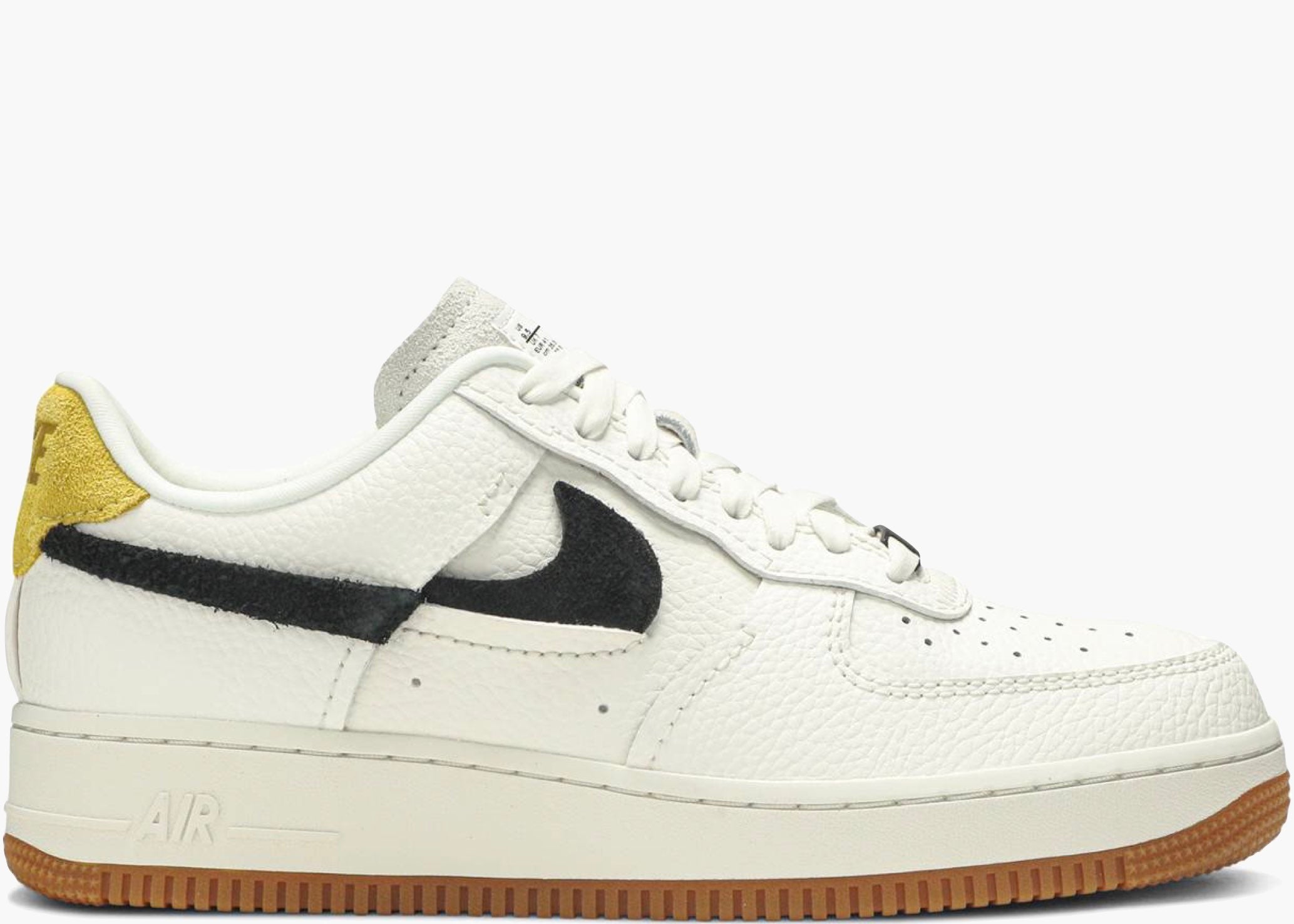 Nike Air Force 1 Vandalized Sail Chrome Yellow (w) BV0740-101 Hype Clothinga