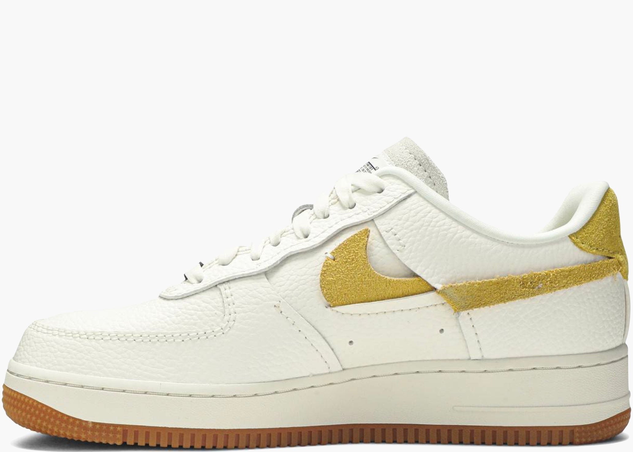 Nike Air Force 1 Vandalized Sail Chrome Yellow (w) BV0740-101 Hype Clothinga