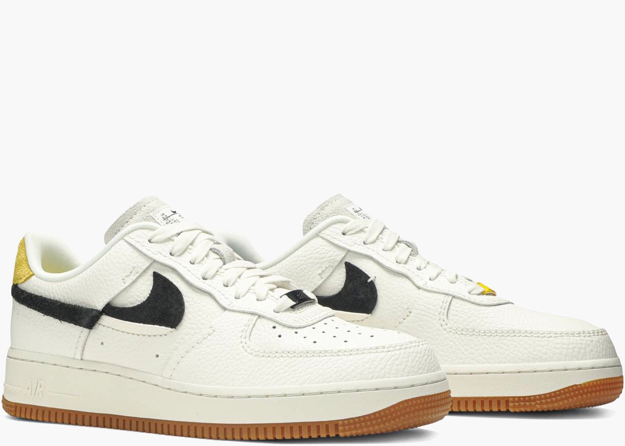 Nike Air Force 1 Vandalized Sail Chrome Yellow (w) BV0740-101 Hype Clothinga