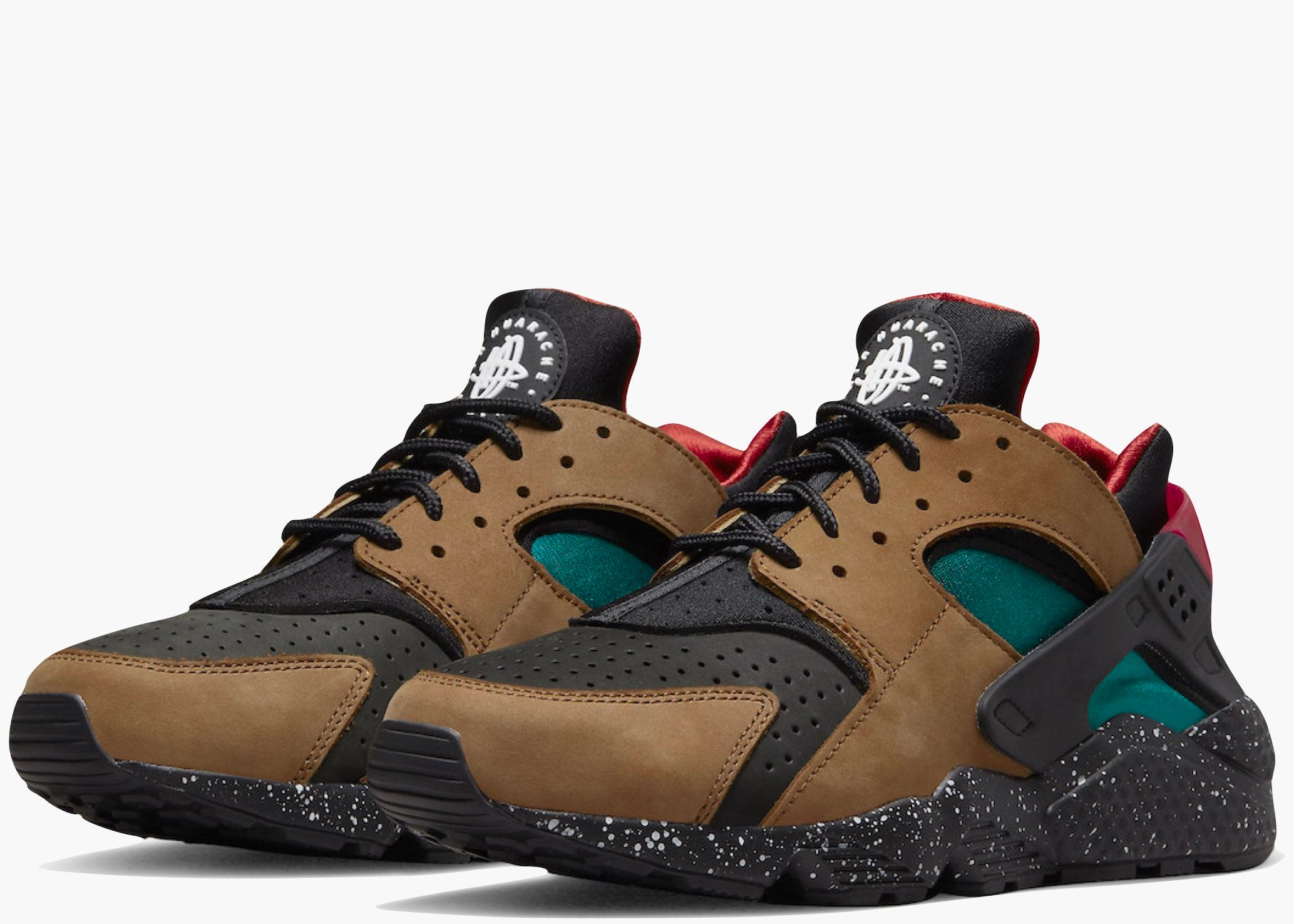 Nike Air Huarache Light British Tan Geode Green Hype clothinga Limited Edition