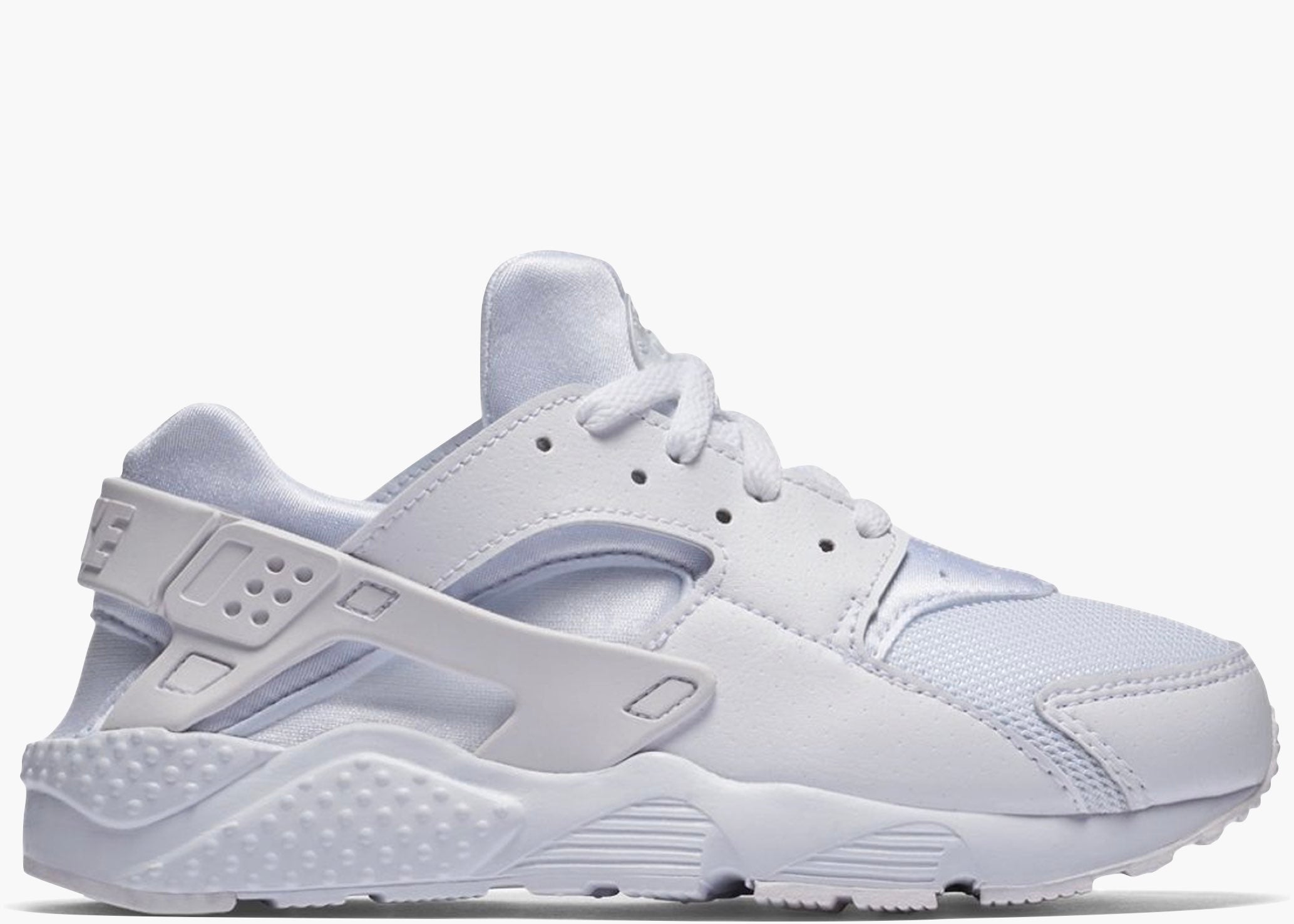 Nike Air Huarache Run Triple White (PS) 704949-110 Hype Clothinga