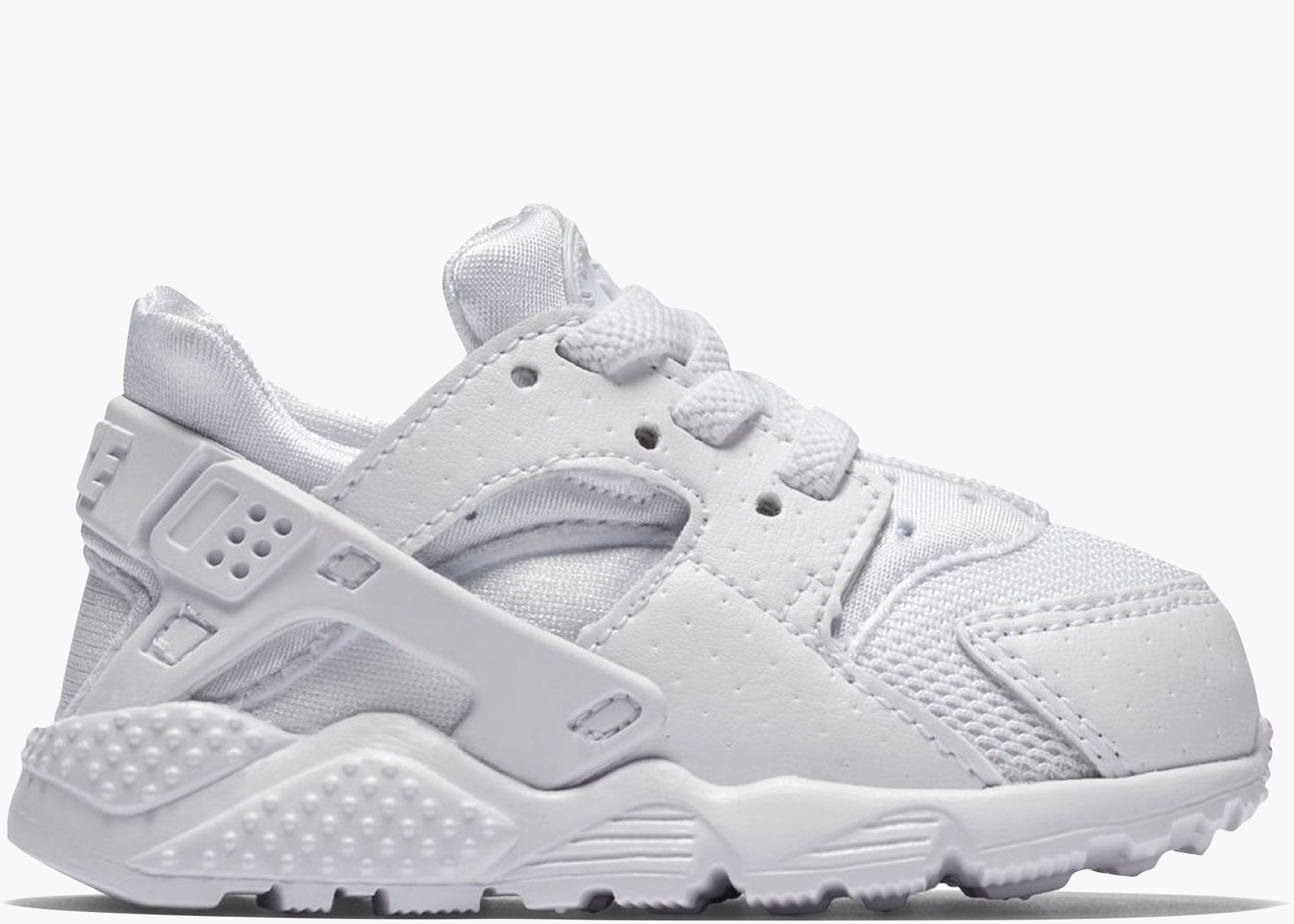 Nike Air Huarache Run Triple White (TD) 704950-110 Hype Clothinga