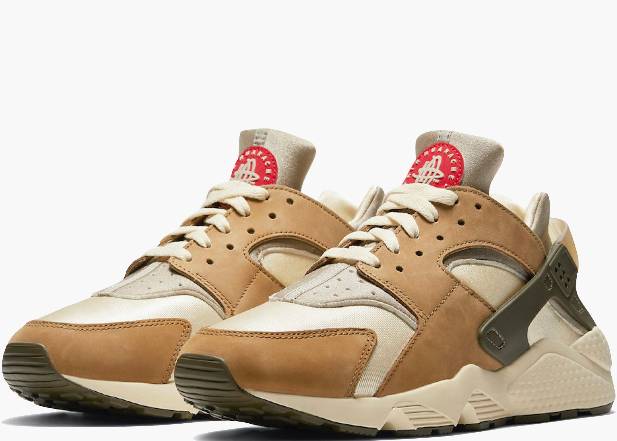 Nike Air Huarache Stussy Desert Oak (2021) Hype Clothinga Limited Edition