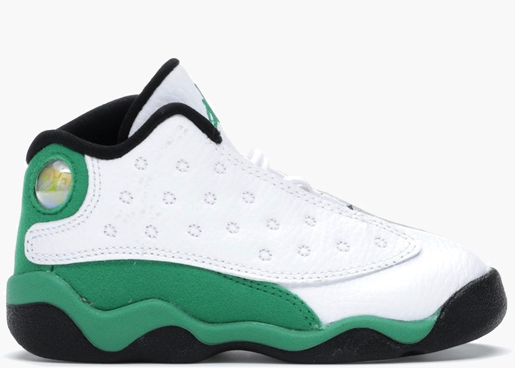 Nike Air Jordan 13 Retro White Lucky Green (TD) 414581-113 Hype Clothinga