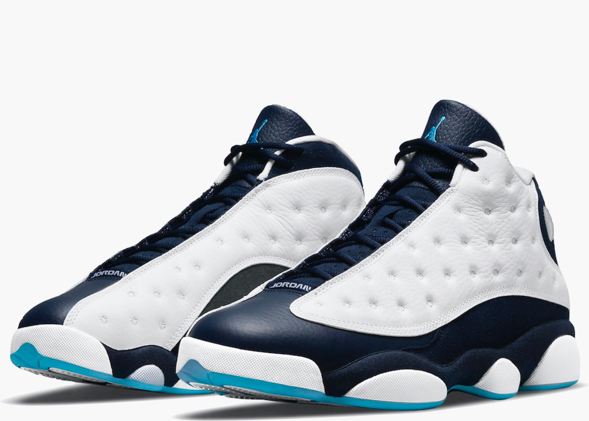 Nike Air Jordan 13 Retro White Obsidian Powder Blue