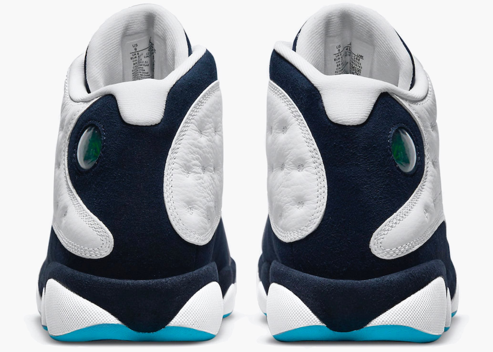 Nike Air Jordan 13 Retro White Obsidian Powder Blue