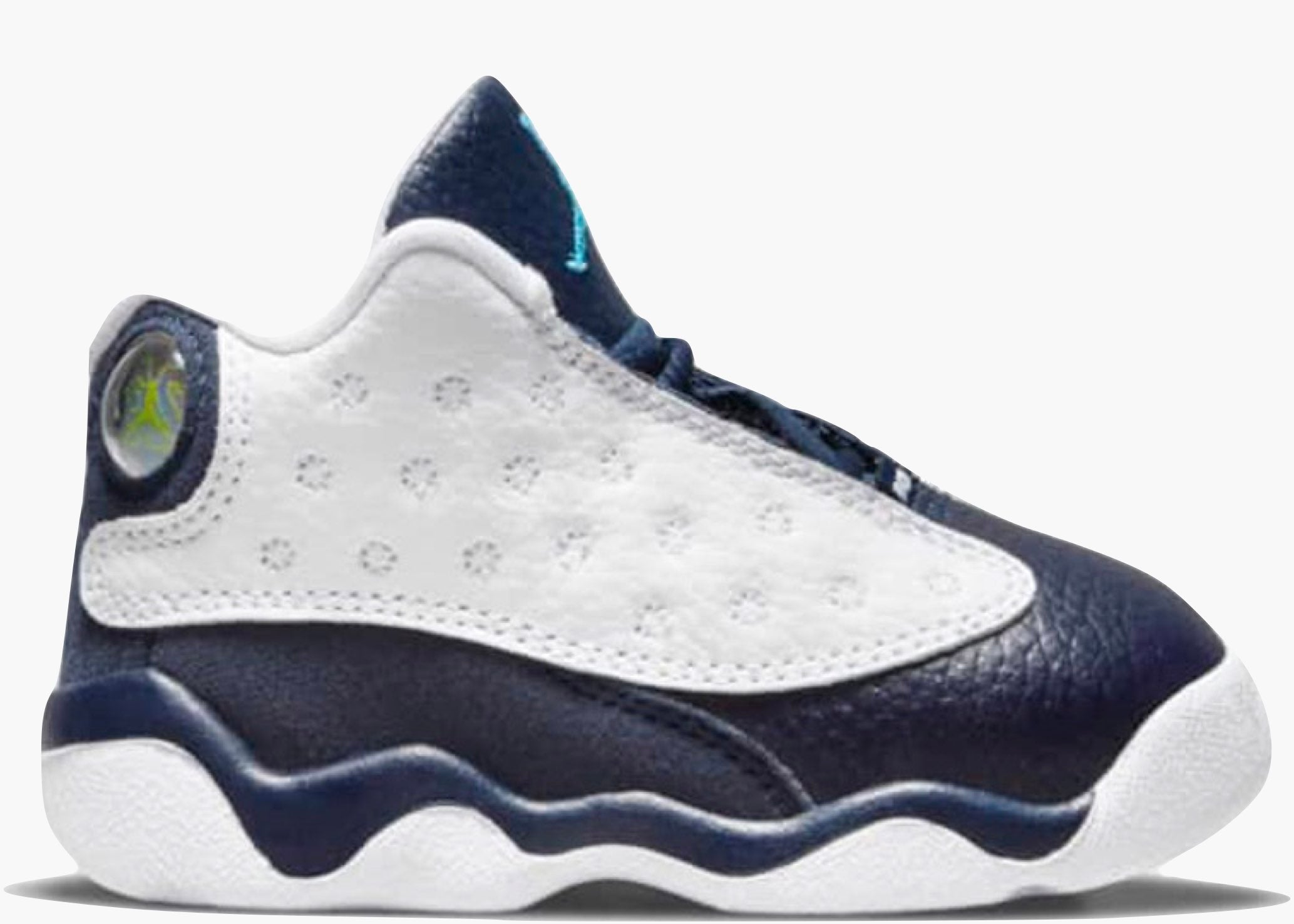 Nike Air Jordan 13 Retro White Obsidian Powder Blue (TD)