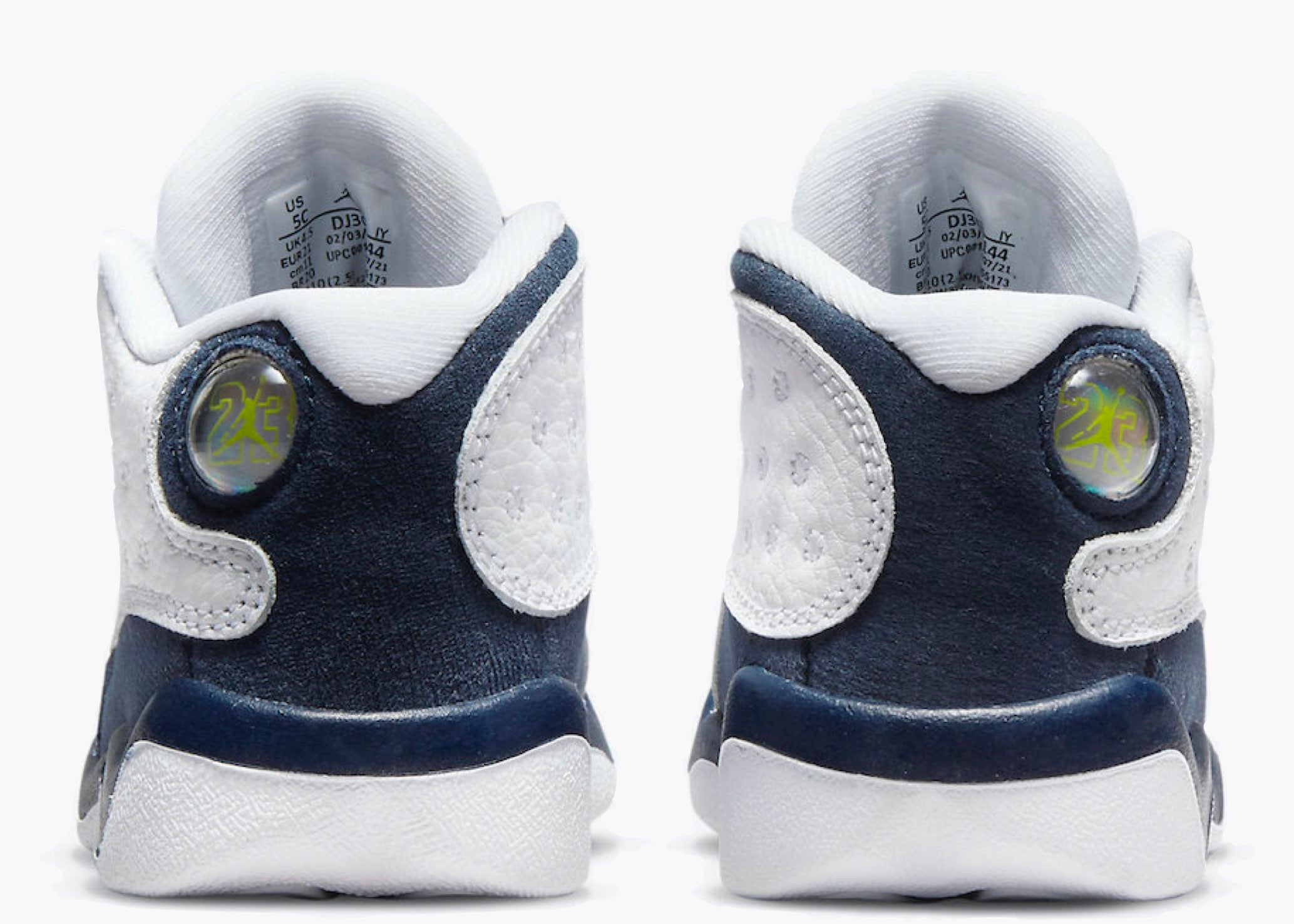 Nike Air Jordan 13 Retro White Obsidian Powder Blue (TD)