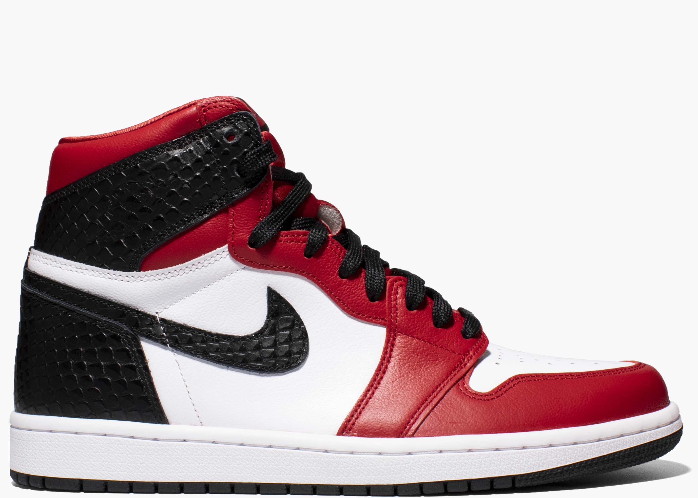 Nike Air Jordan 1 High Satin Snake Chicago CD0461-601 Hype Clothinga Limited Edition