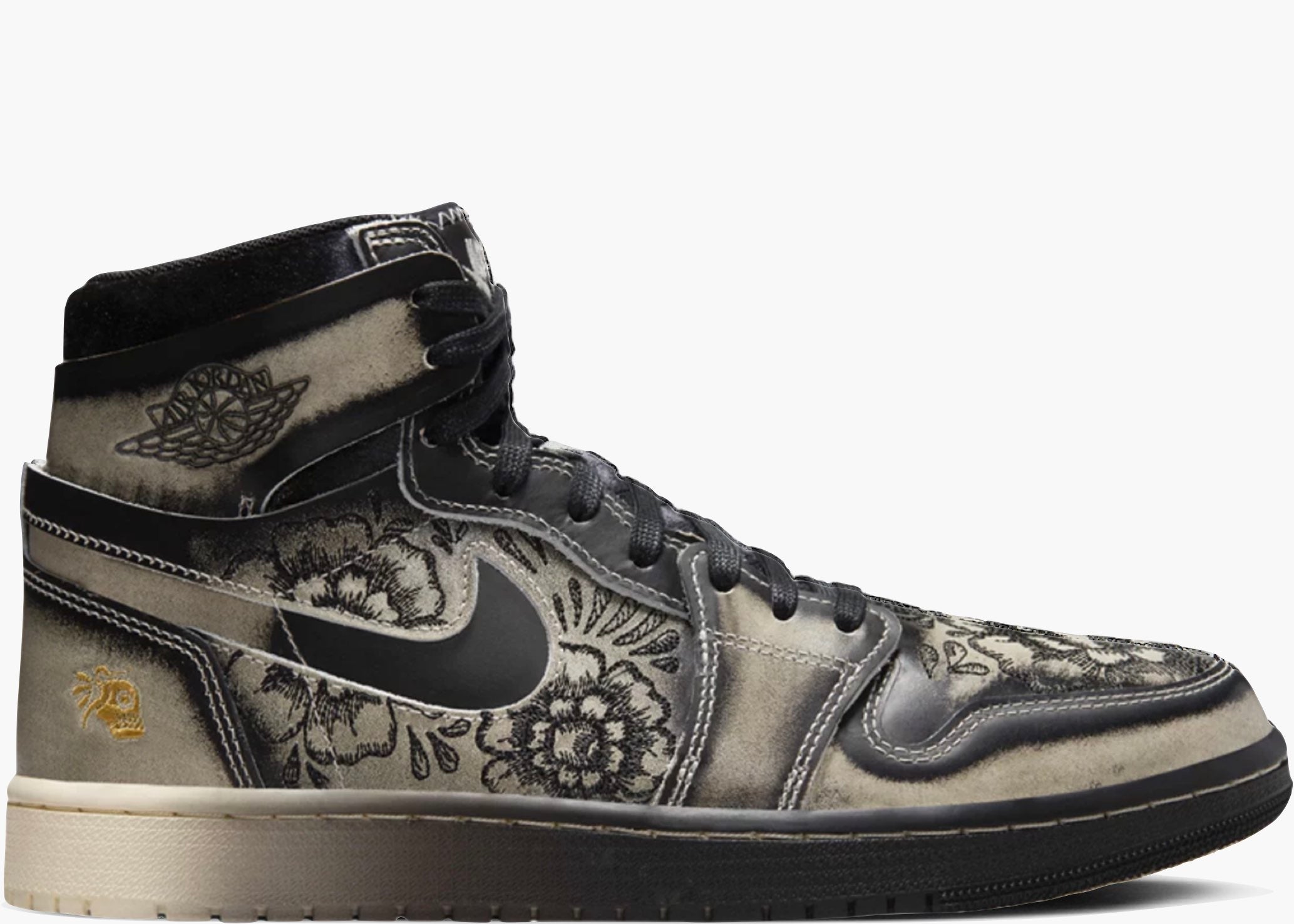 ‎Nike Air Jordan 1 High Zoom Air CMFT 2 Dia de los Muertos FQ8155-010 Hype Clothinga Limited Edition
