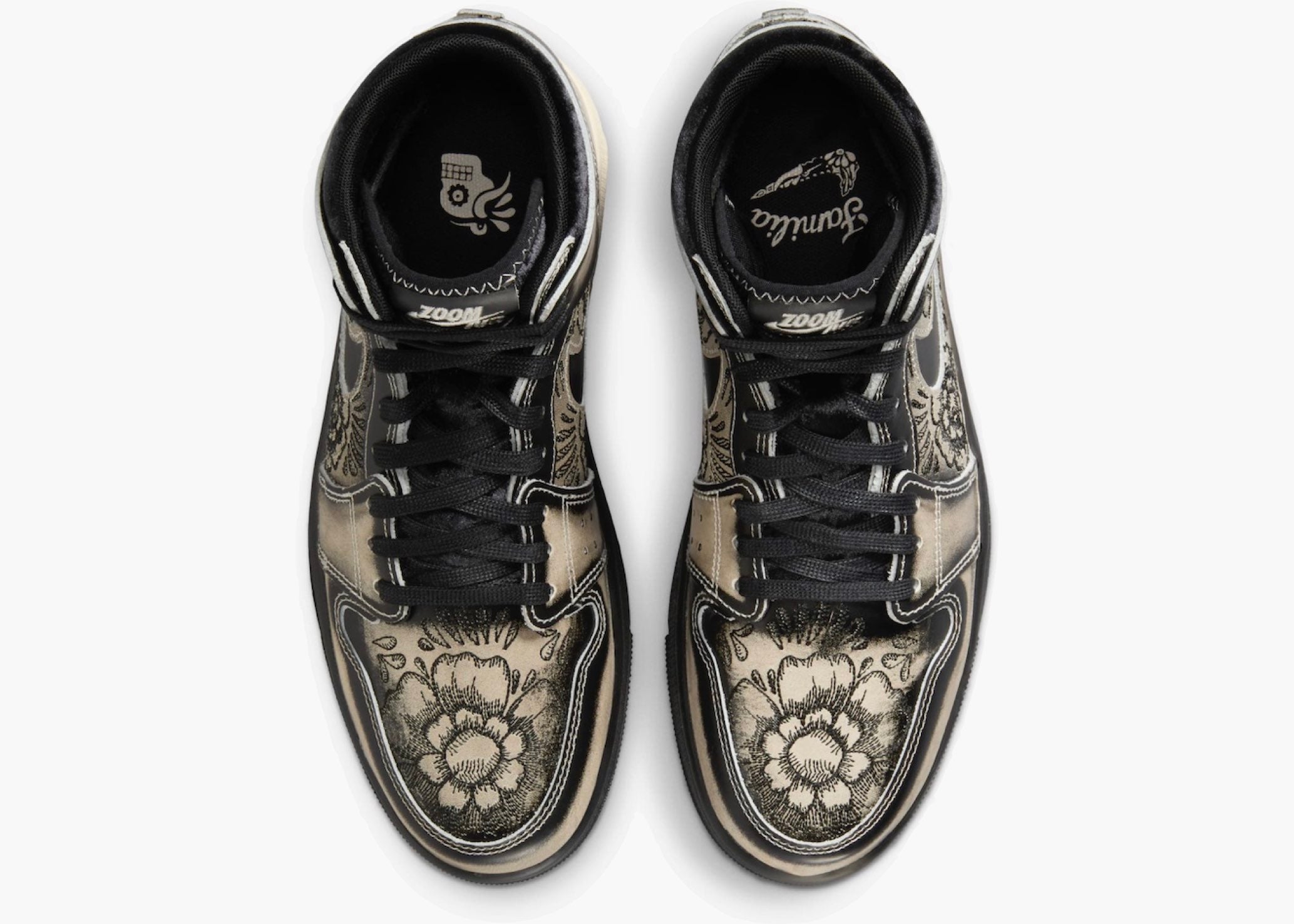 ‎Nike Air Jordan 1 High Zoom Air CMFT 2 Dia de los Muertos FQ8155-010 Hype Clothinga Limited Edition
