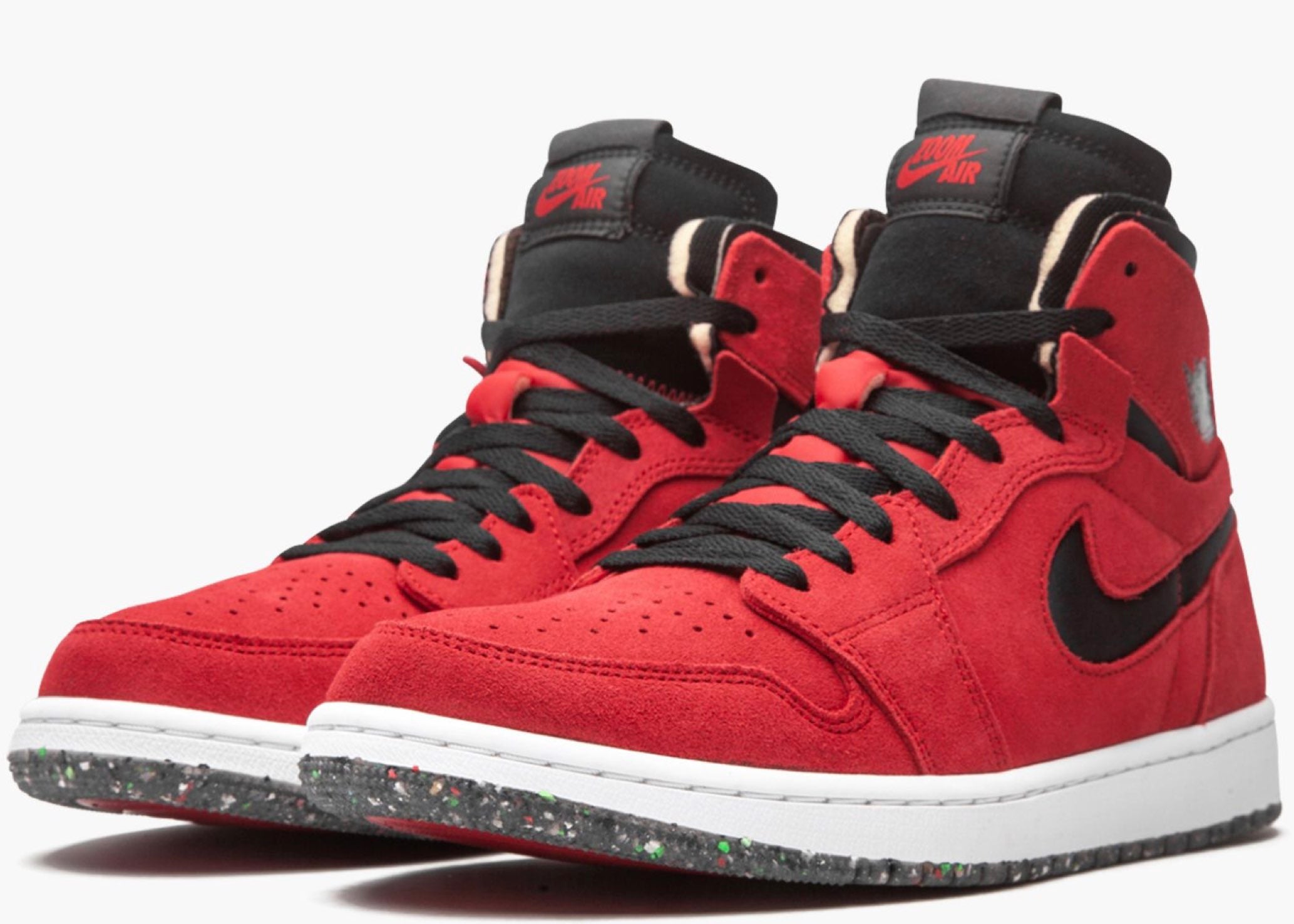 Nike Air Jordan 1 High Zoom Air CMFT Red Suede CT0978-600 Hype Clothinga Limited Edition