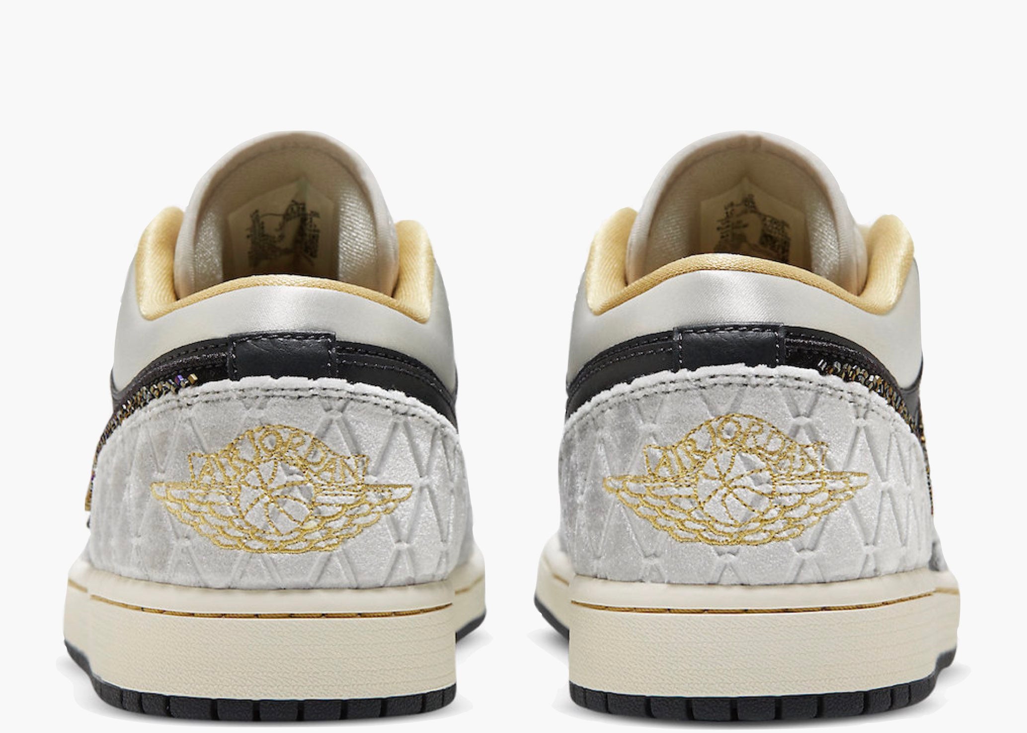 Nike Air Jordan 1 Low Beaded Swoosh | Hype Clothinga