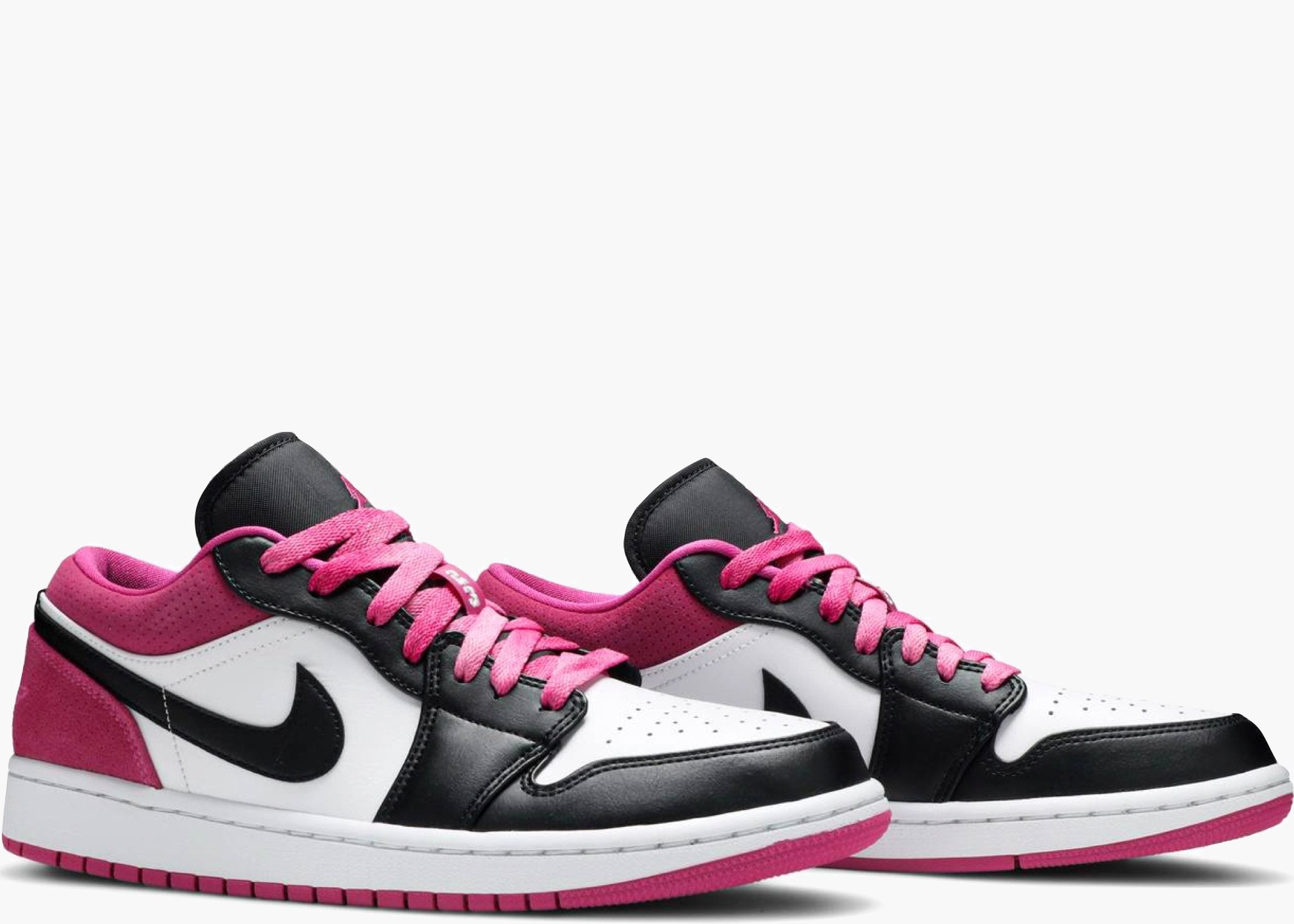 Nike Air Jordan 1 Low Black Active Fuchsia CK3022-005 Hype Clothinga