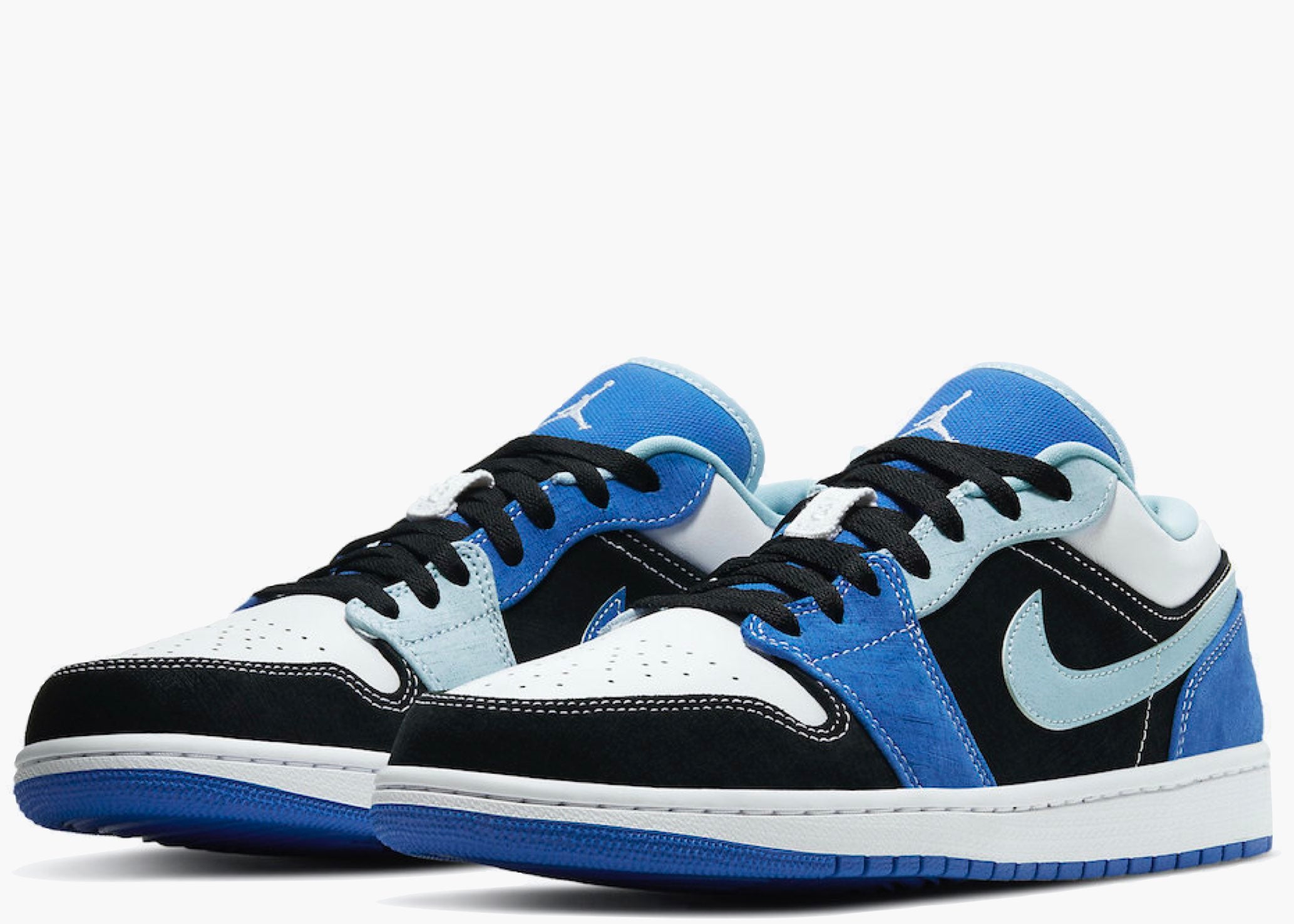 Nike Air Jordan 1 Low Black Blue White DH0206-400 Hype Clothinga Limited Edition