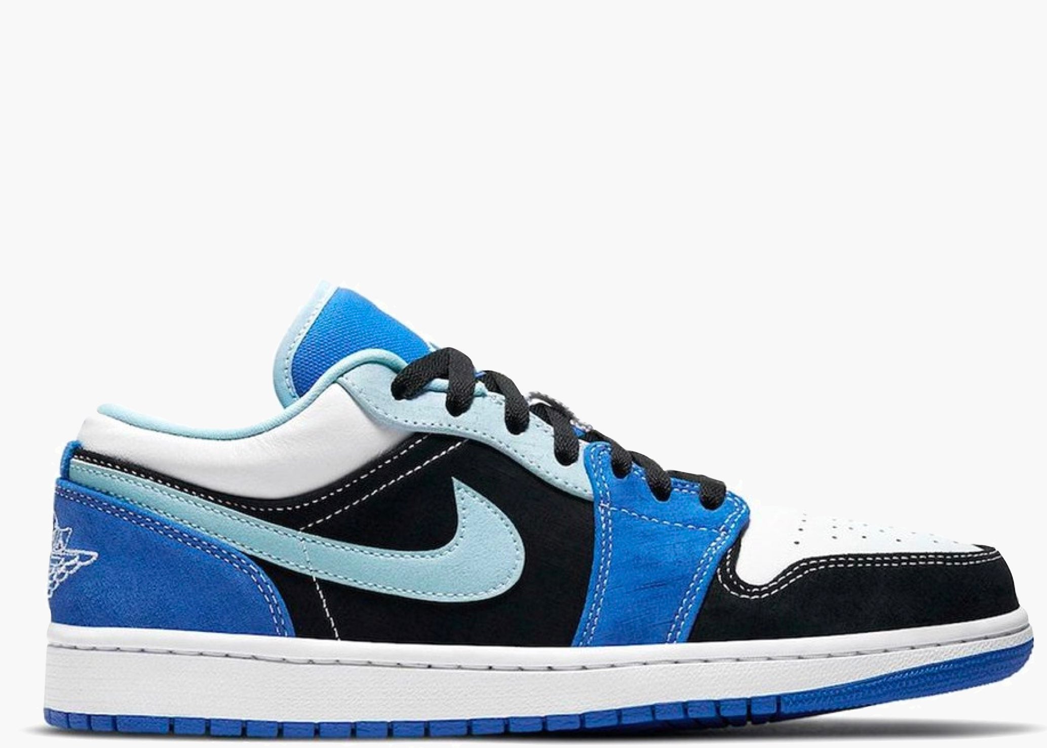 Nike Air Jordan 1 Low Black Blue White DH0206-400 Hype Clothinga Limited Edition