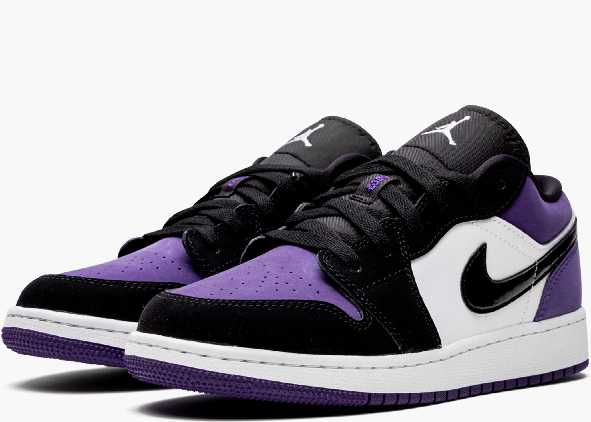 Nike Air Jordan 1 Low Court Purple (gs) 553560-5001 Hype Clothinga