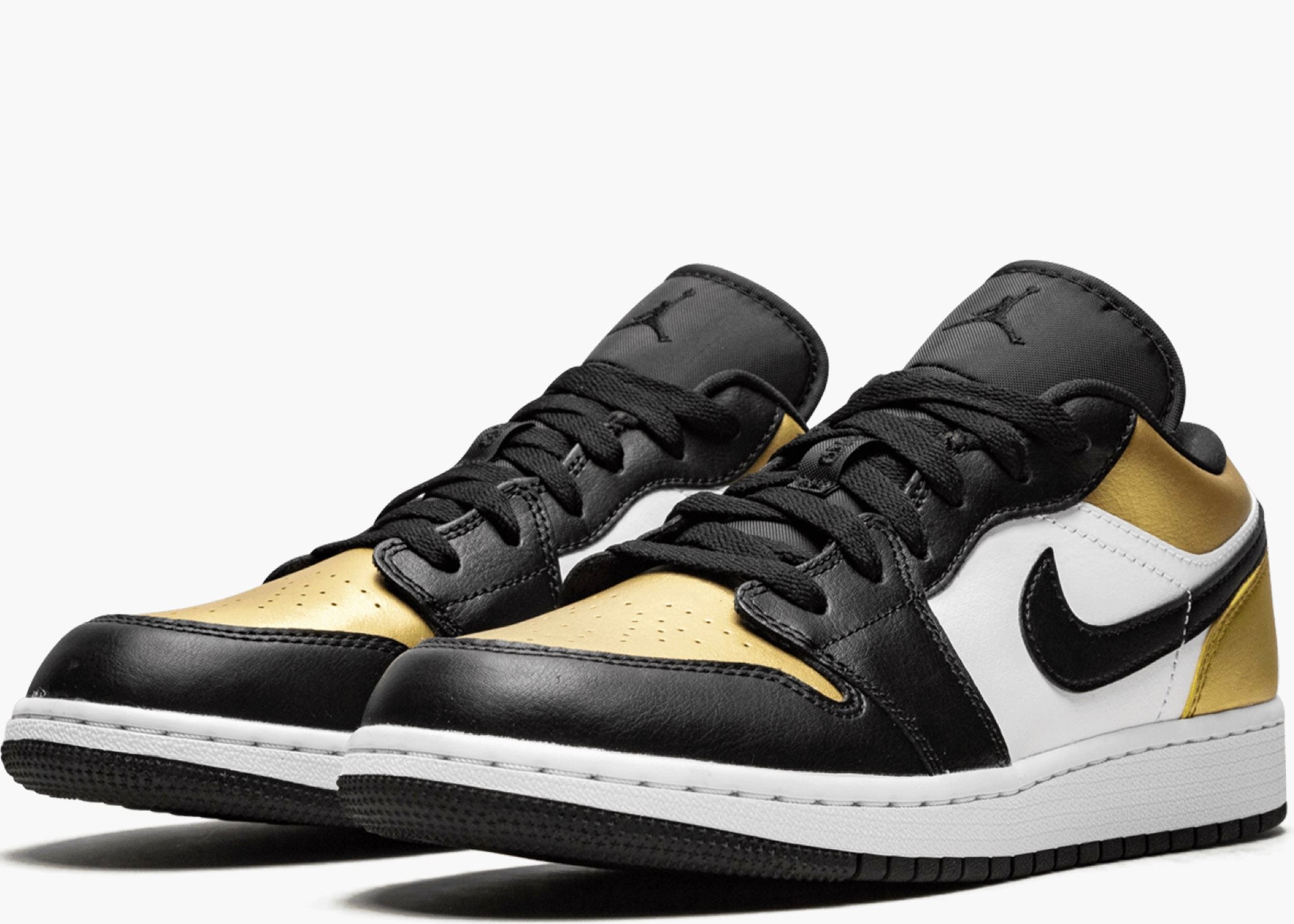 Nike Air Jordan 1 Low Gold Toe (gs) CQ9487-700 Hype Clothinga