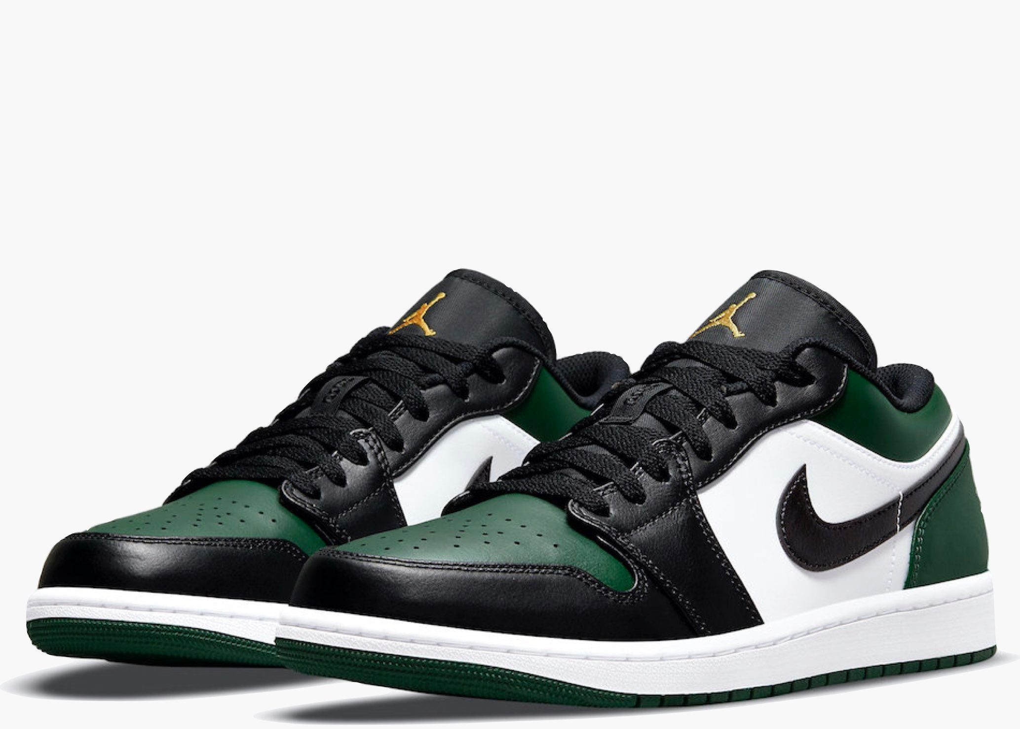 Nike Air Jordan 1 Low Green Toe 553558-371 Hype Clothinga Limited Edition