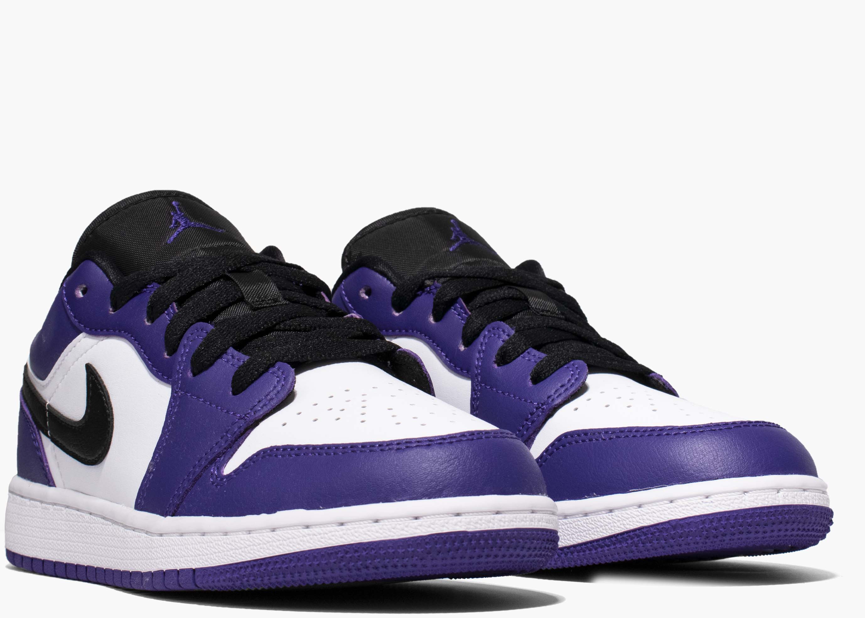 Nike Air Jordan 1 Low Gs Purple White 553560-500 hype clothinga limited edition