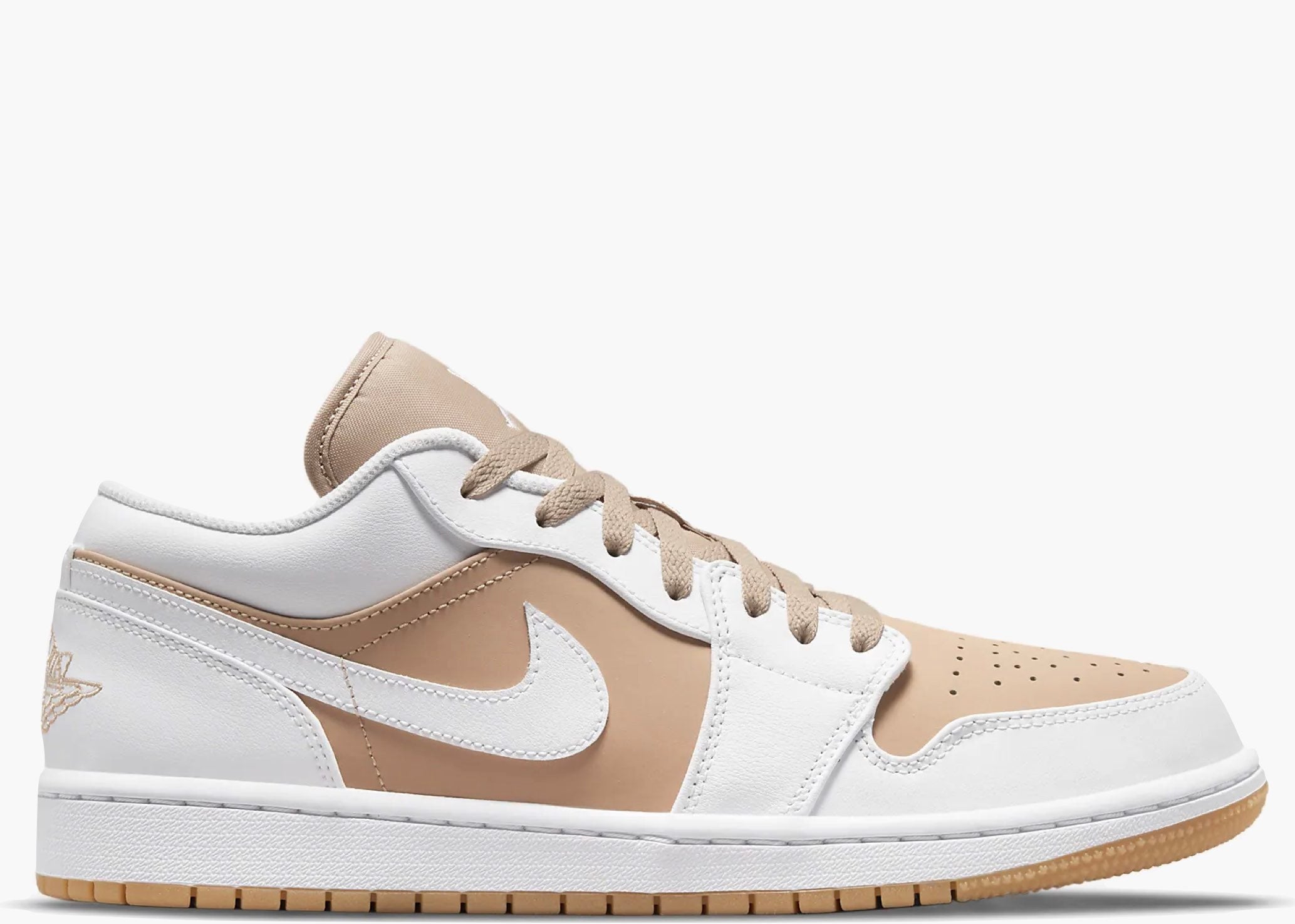 Nike Air Jordan 1 Low Hemp White
