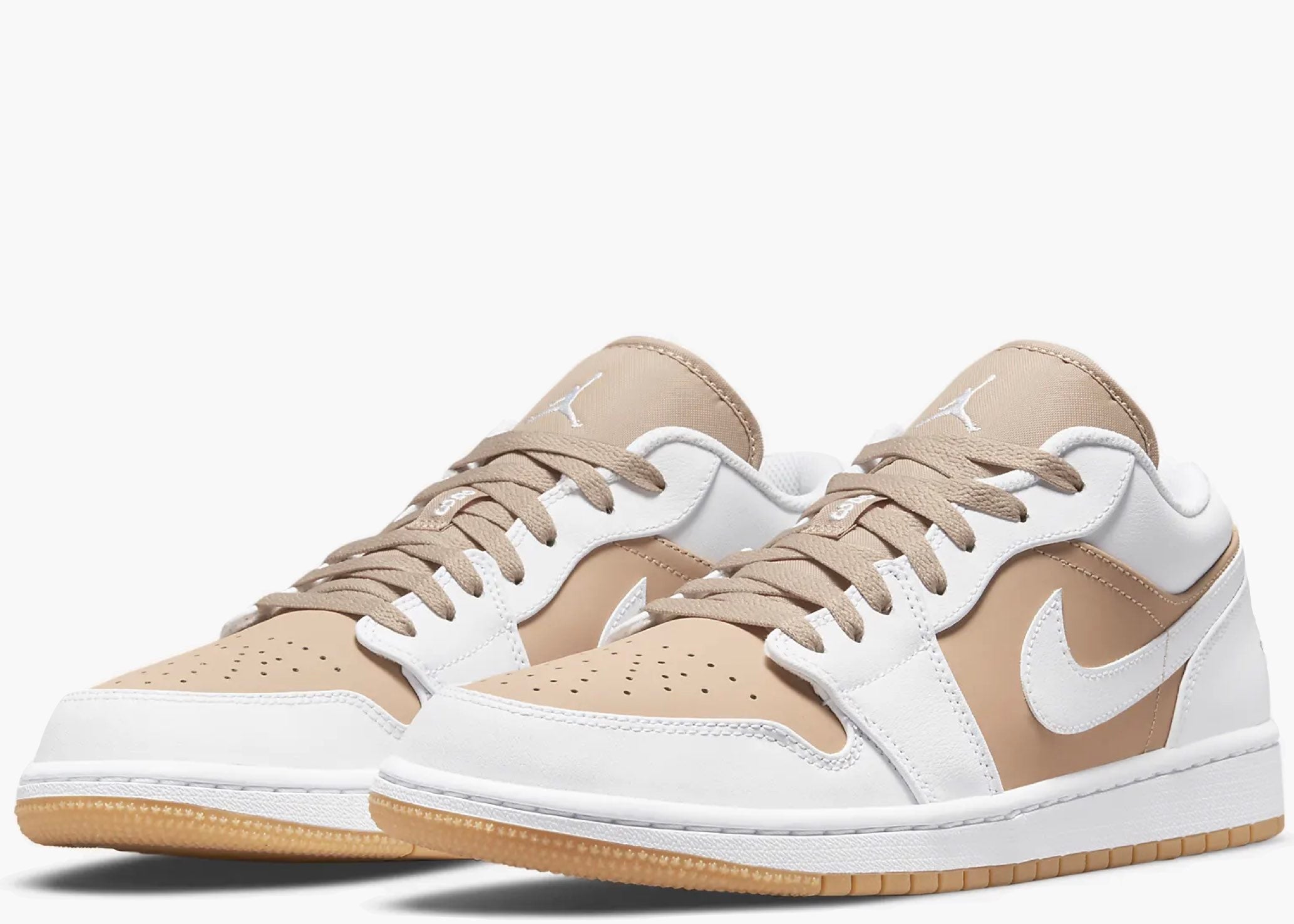 Nike Air Jordan 1 Low Hemp White