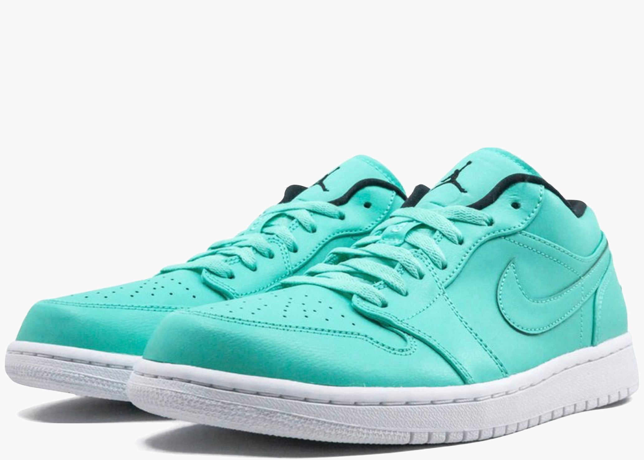 Nike Air Jordan 1 Low Hyper Turquoise 553558-304 Hype Clothinga Limited Edition