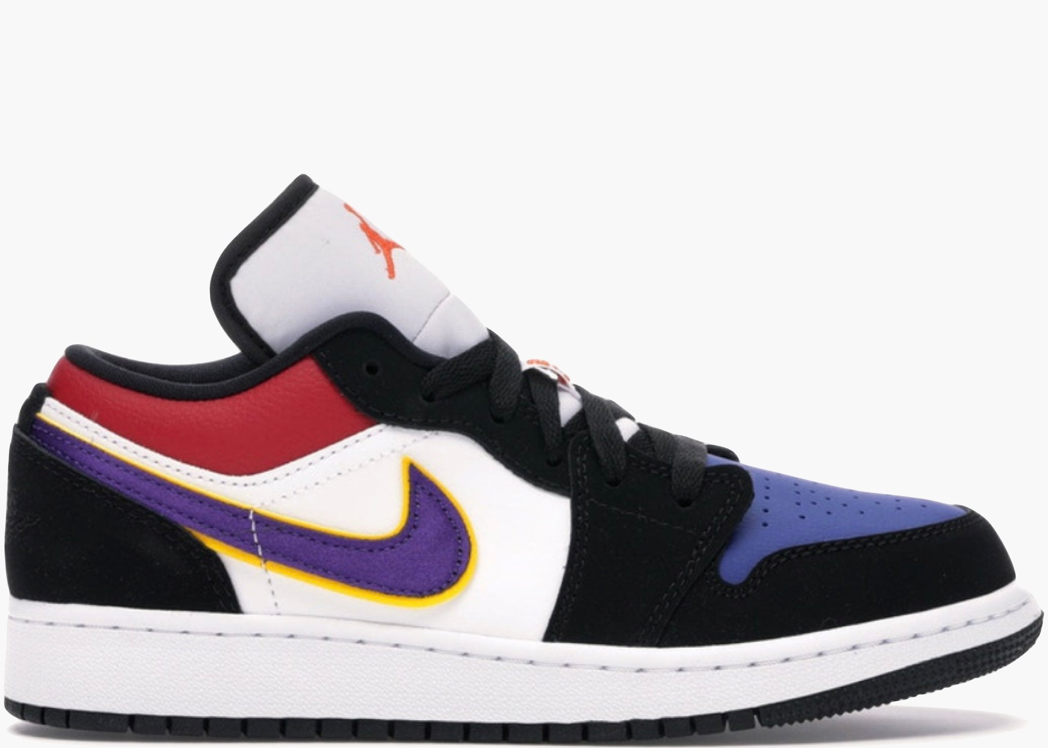 Nike Air Jordan 1 Low Lakers Top 3 (gs) 553560-051 Hype Clothinga