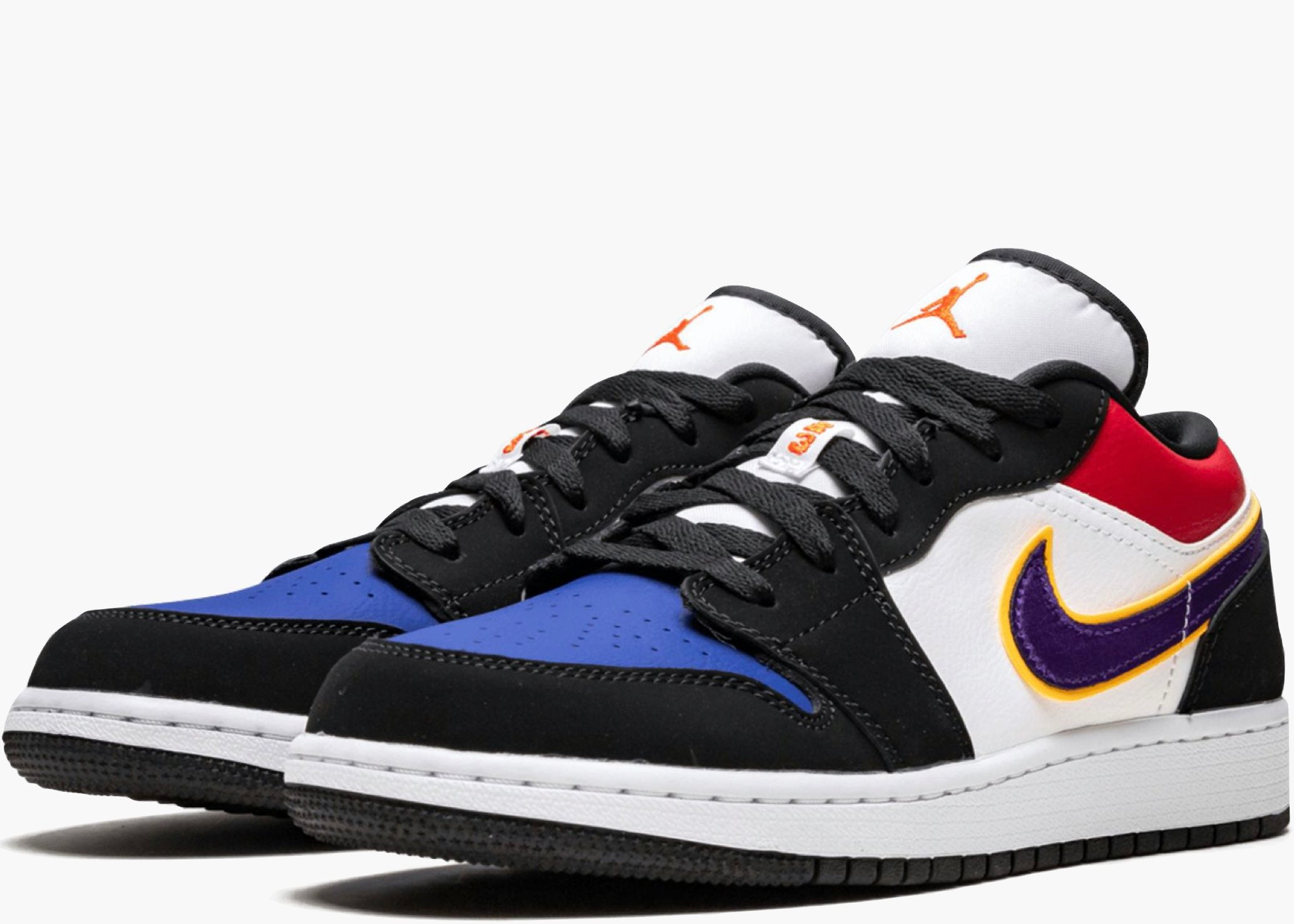 Nike Air Jordan 1 Low Lakers Top 3 (gs) 553560-051 Hype Clothinga
