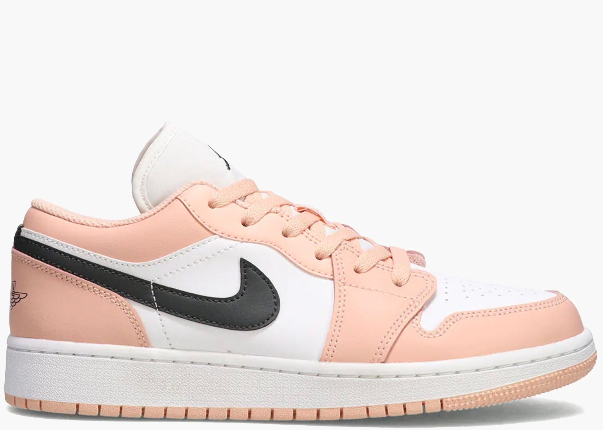 Nike Air Jordan 1 Low Light Arctic Orange Pink (GS) 553560-800 Hype Clothinga Limited Edition