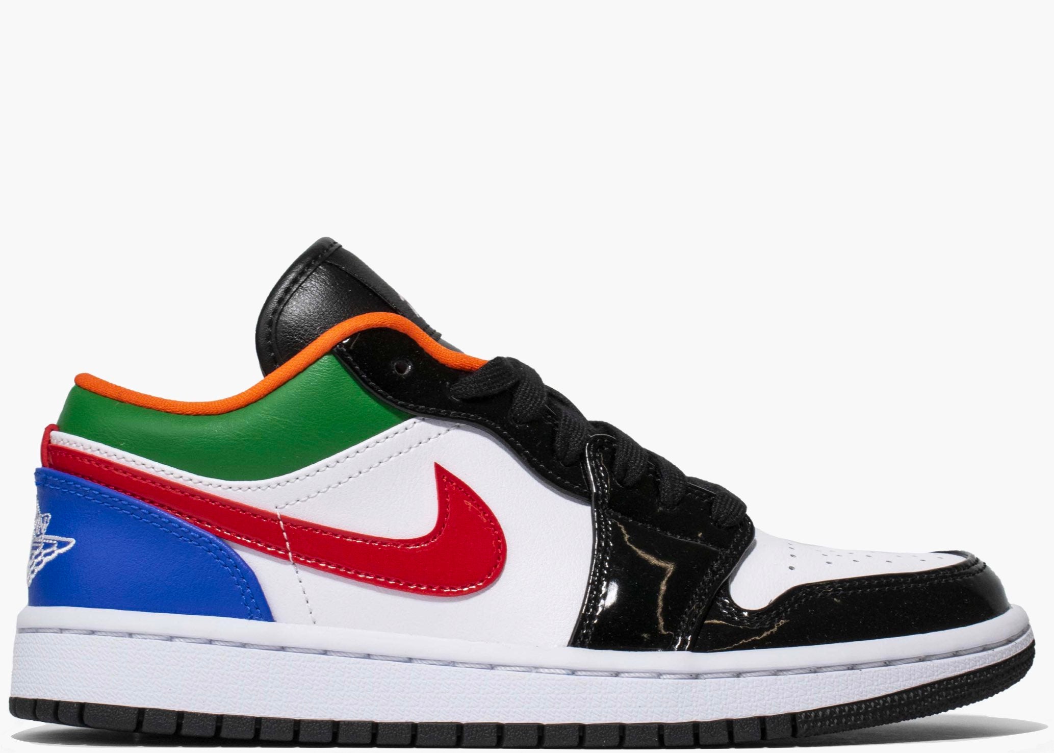 Nike Air Jordan 1 Low Multi-color Black Toe (w) CZ4776-101 Hype Clothinga Limited Edition