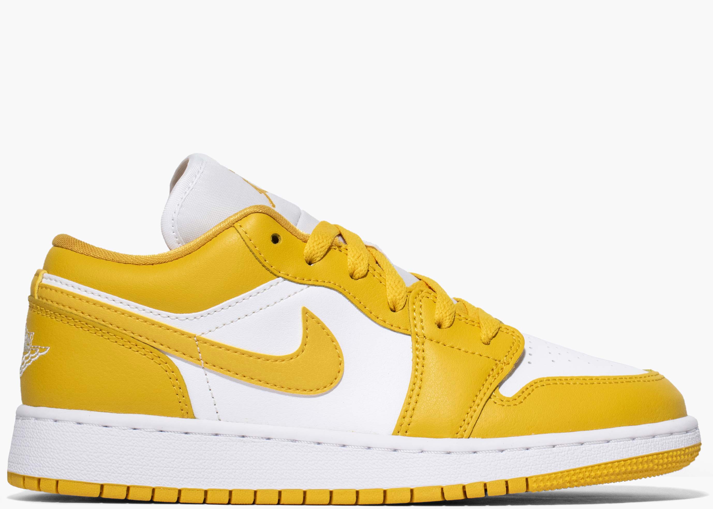 Nike Air Jordan 1 Low Mustard Pollen (GS) 553560-171 Hype Clothinga Limited Edition