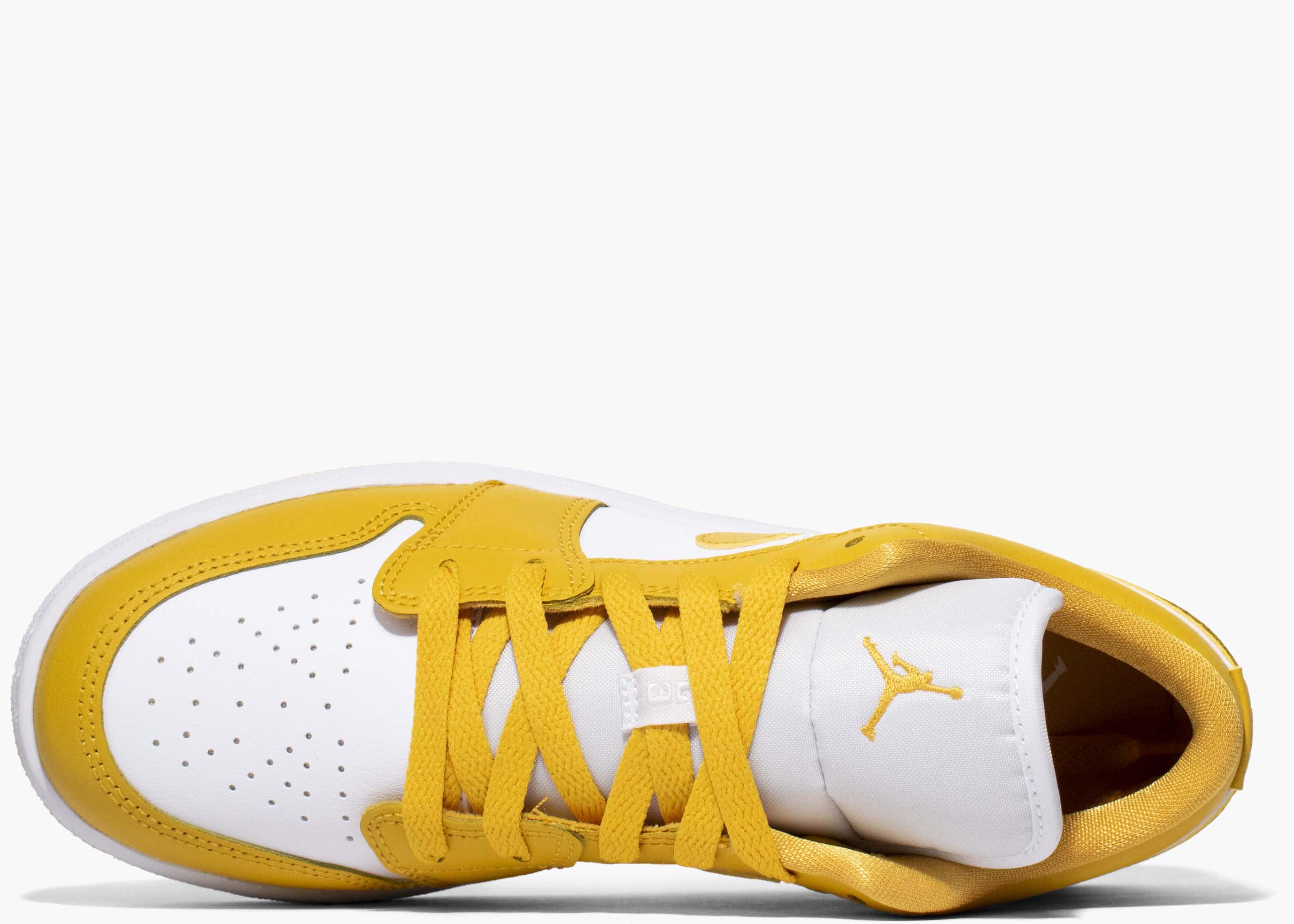 Nike Air Jordan 1 Low Mustard Pollen (GS) 553560-171 Hype Clothinga Limited Edition