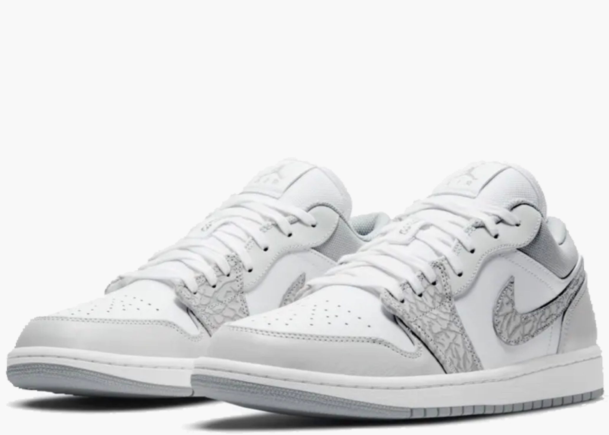 Nike Air Jordan 1 Low PRM Smoke Grey Elephant DH4269-100 Hype Clothinga Limited Edition