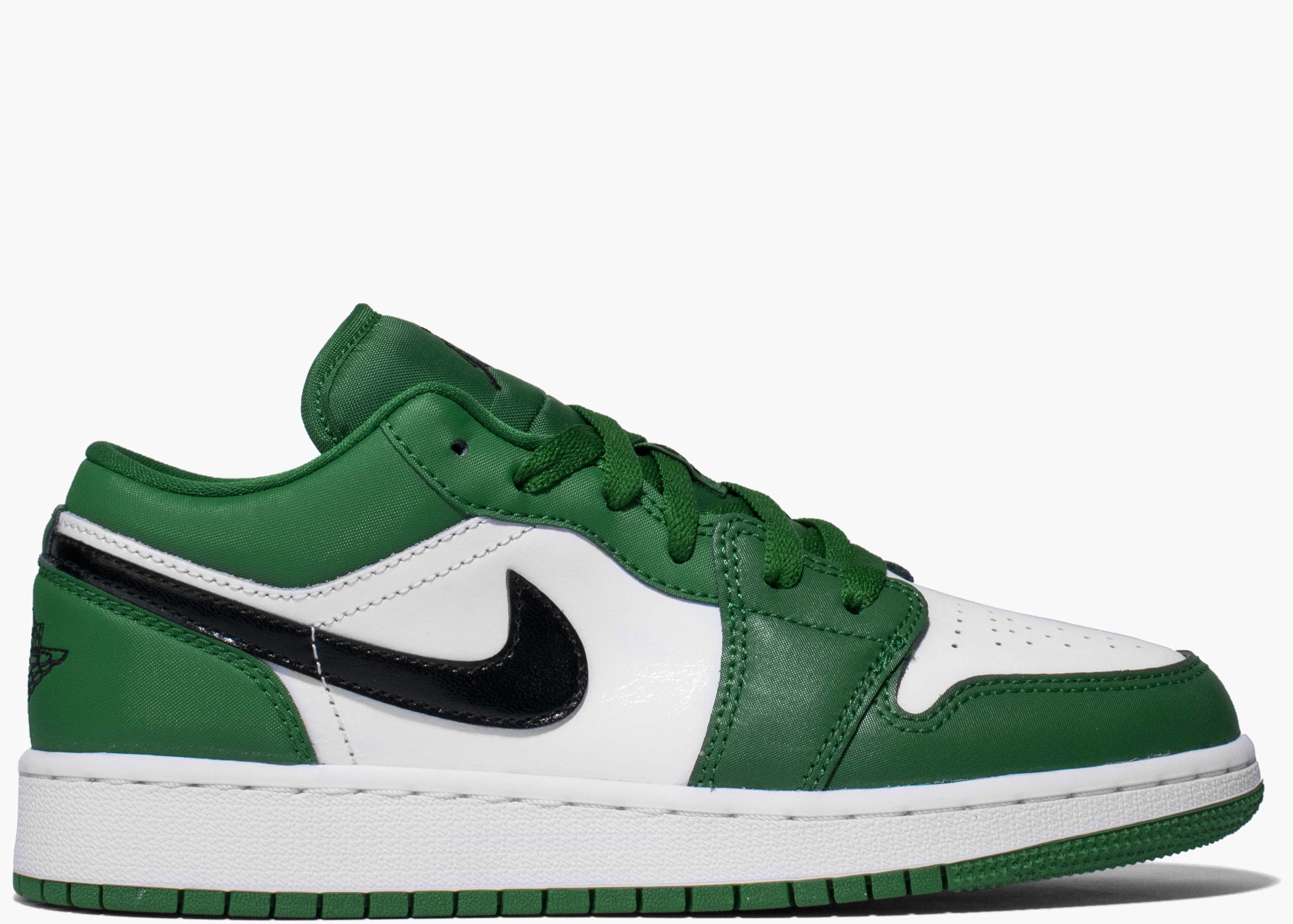 Nike Air Jordan 1 Low Pine Green (gs) 553560-301 Hype Clothinga Limited Edition