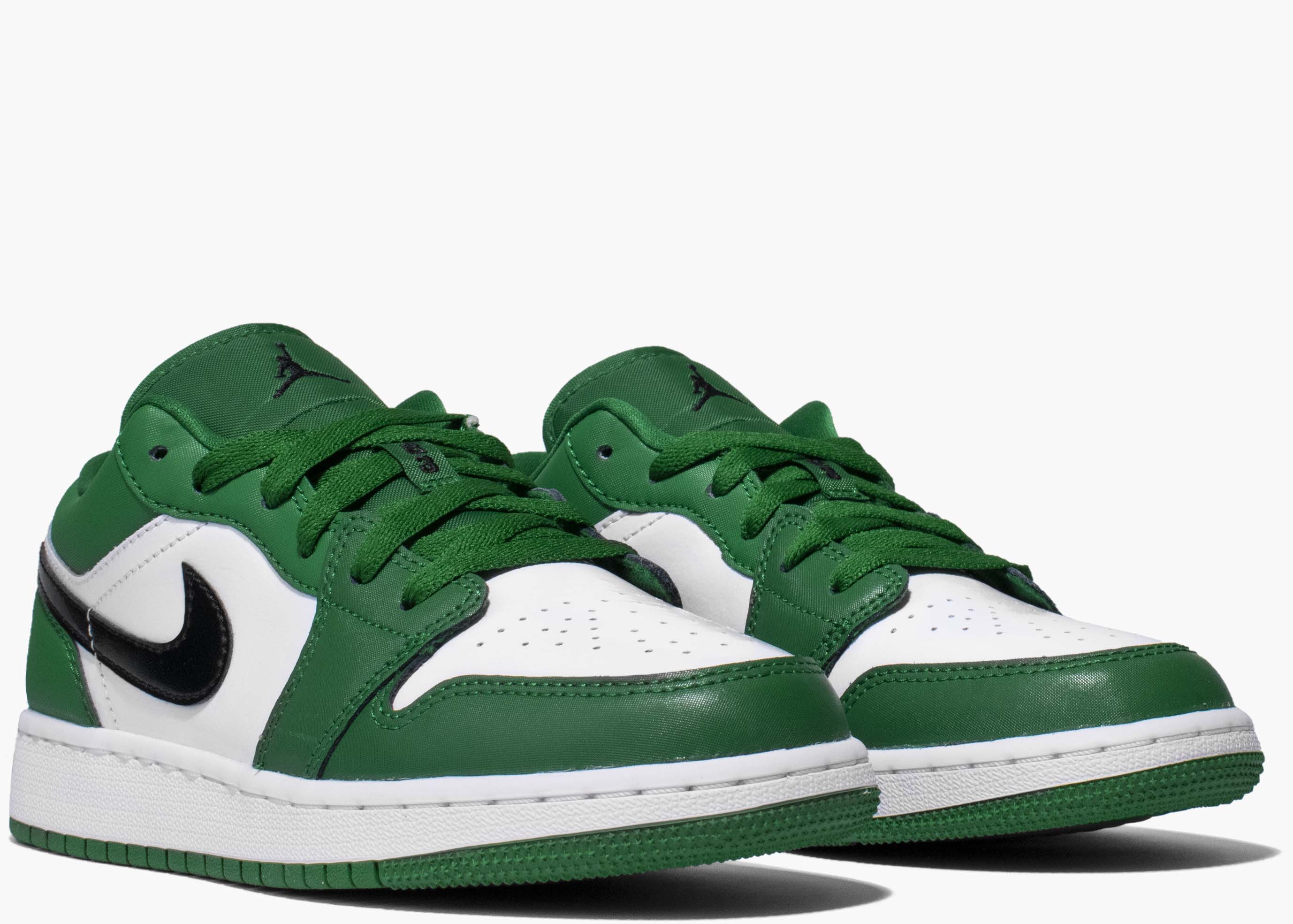 Nike Air Jordan 1 Low Pine Green (gs) 553560-301 Hype Clothinga Limited Edition