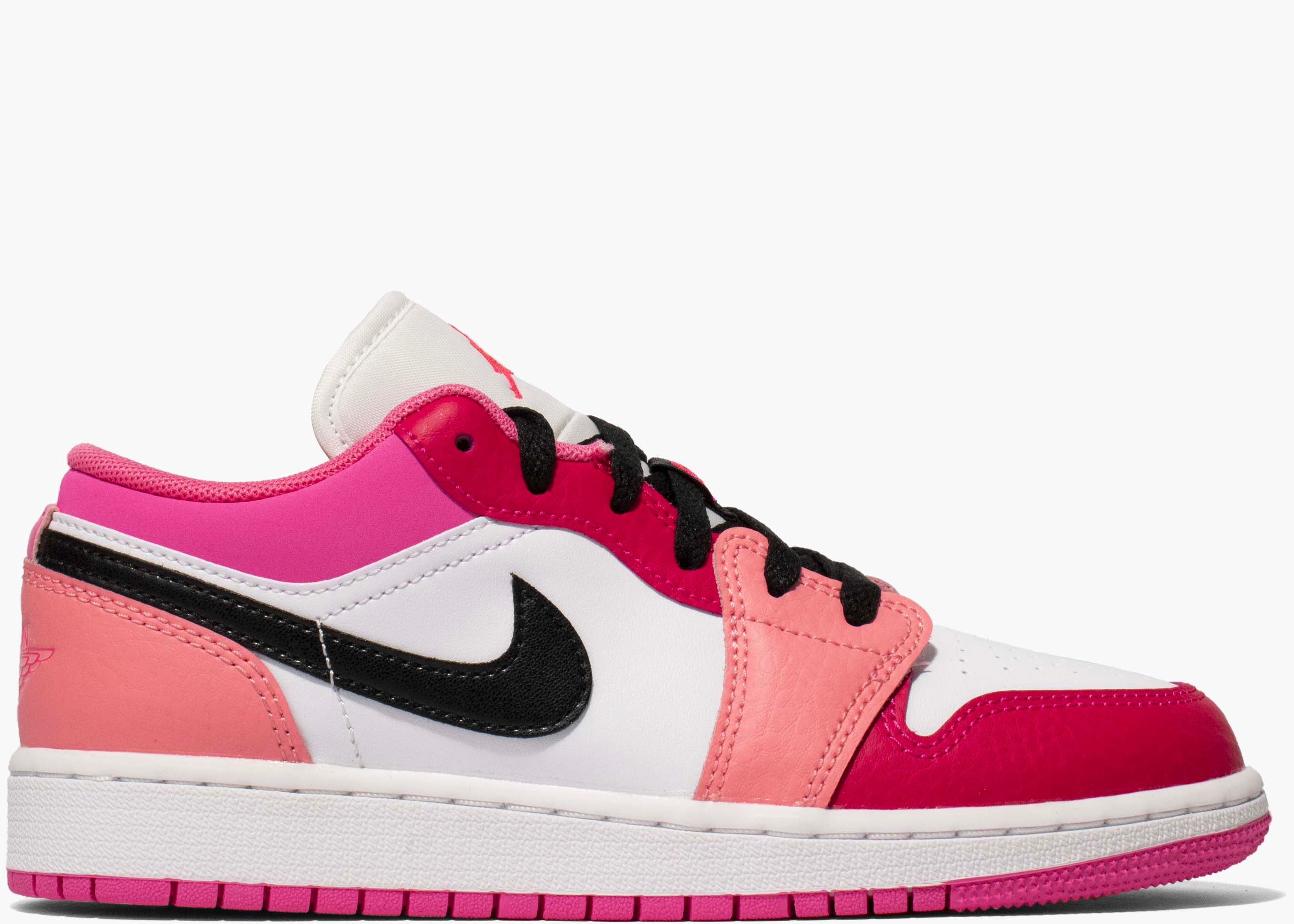 Nike Air Jordan 1 Low Pink Red (GS) Hype Clothinga Limited Edition