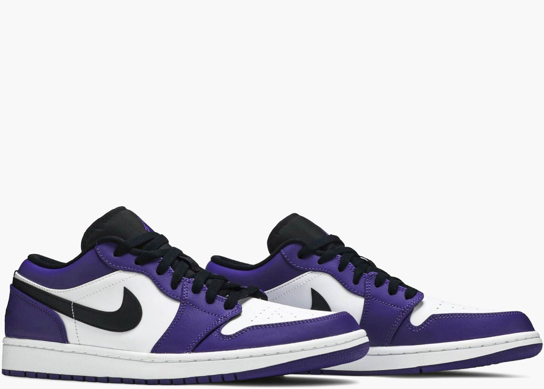 Nike Air Jordan 1 Low Purple White 553558-500 Hype Clothinga