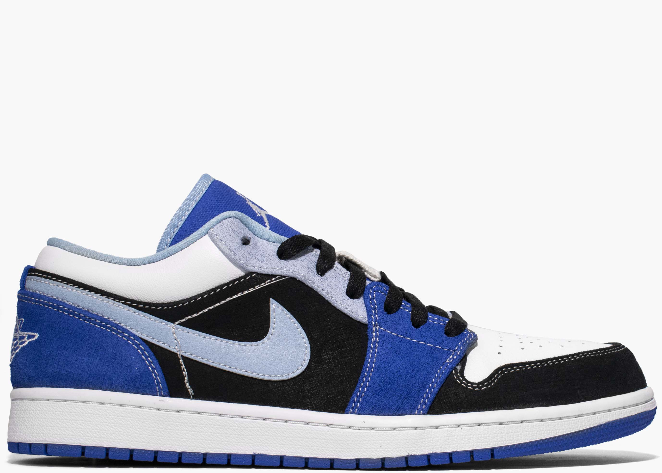 Nike Air Jordan 1 Low Racer Blue White Hype clothinga Limited Edition