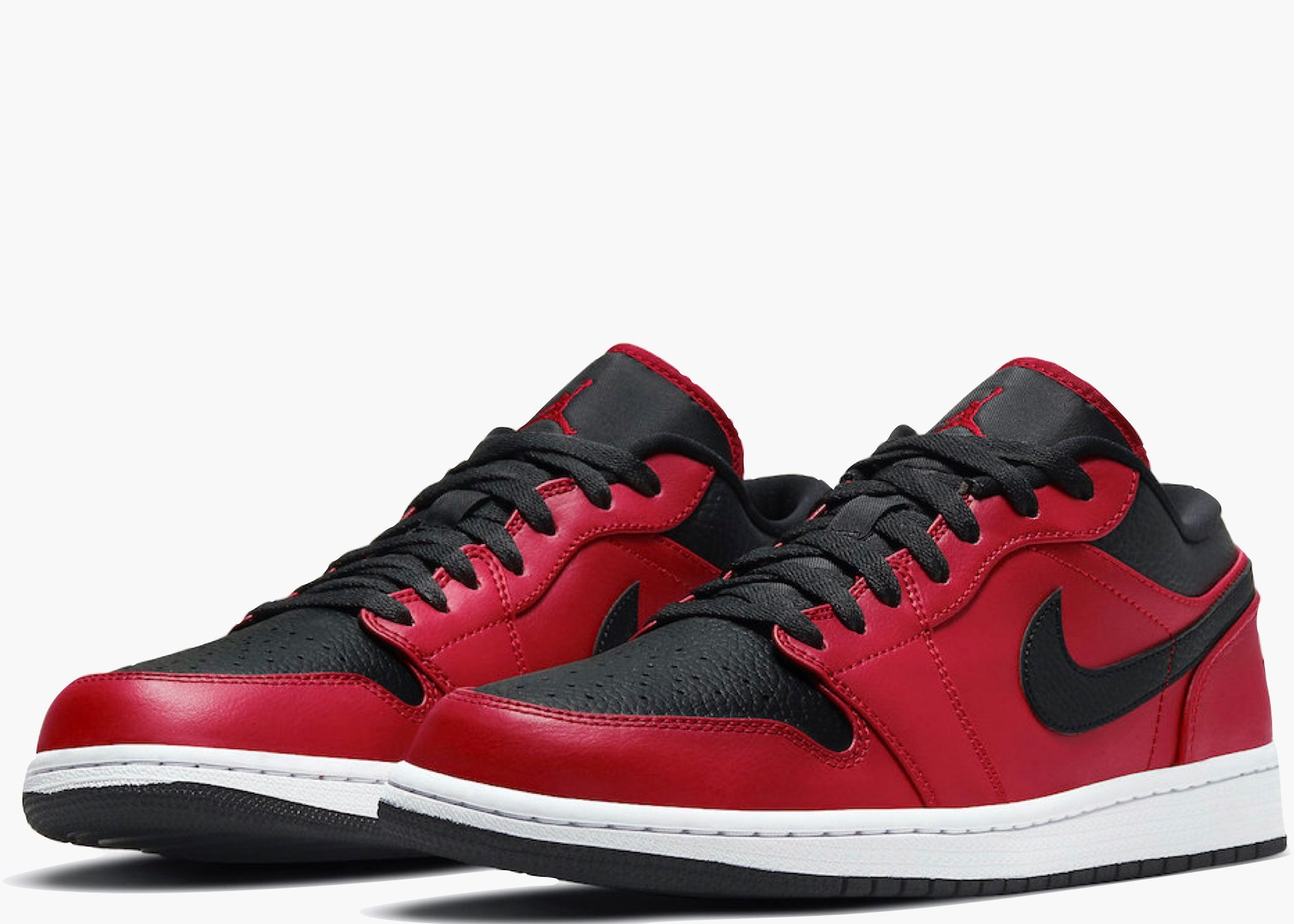 Nike Air Jordan 1 Low Reverse Bred Pebbled Swoosh Hype Clothinga Limited Edition