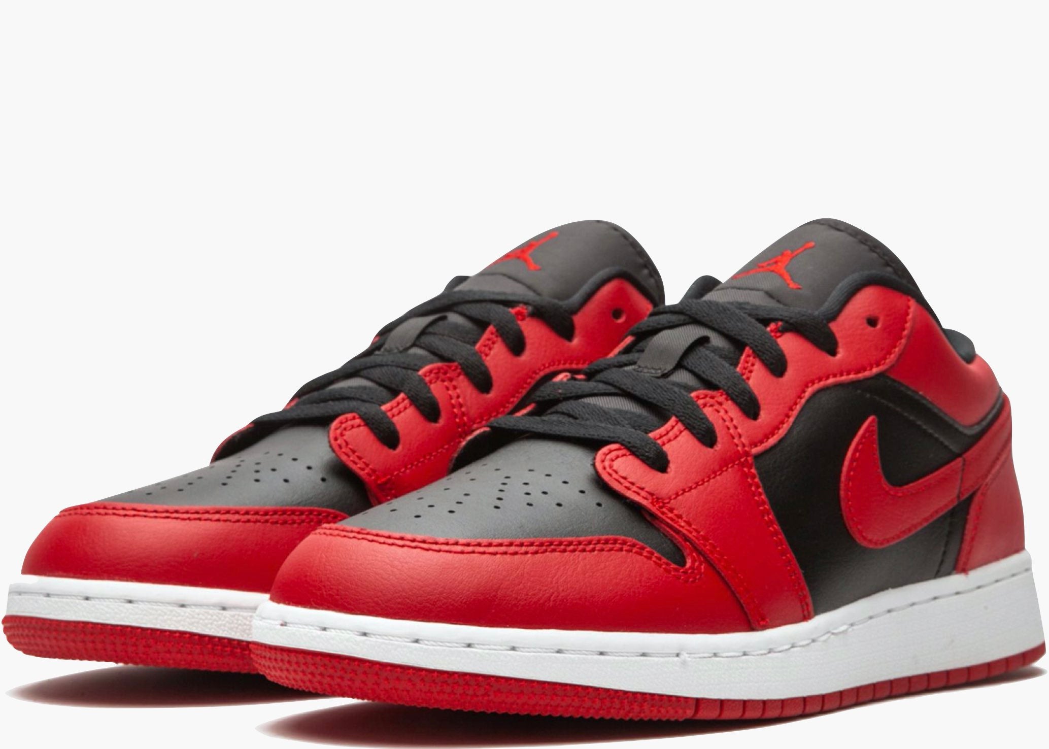 Nike Air Jordan 1 Low Reverse Bred (gs) 553560-606 Hype Clothinga