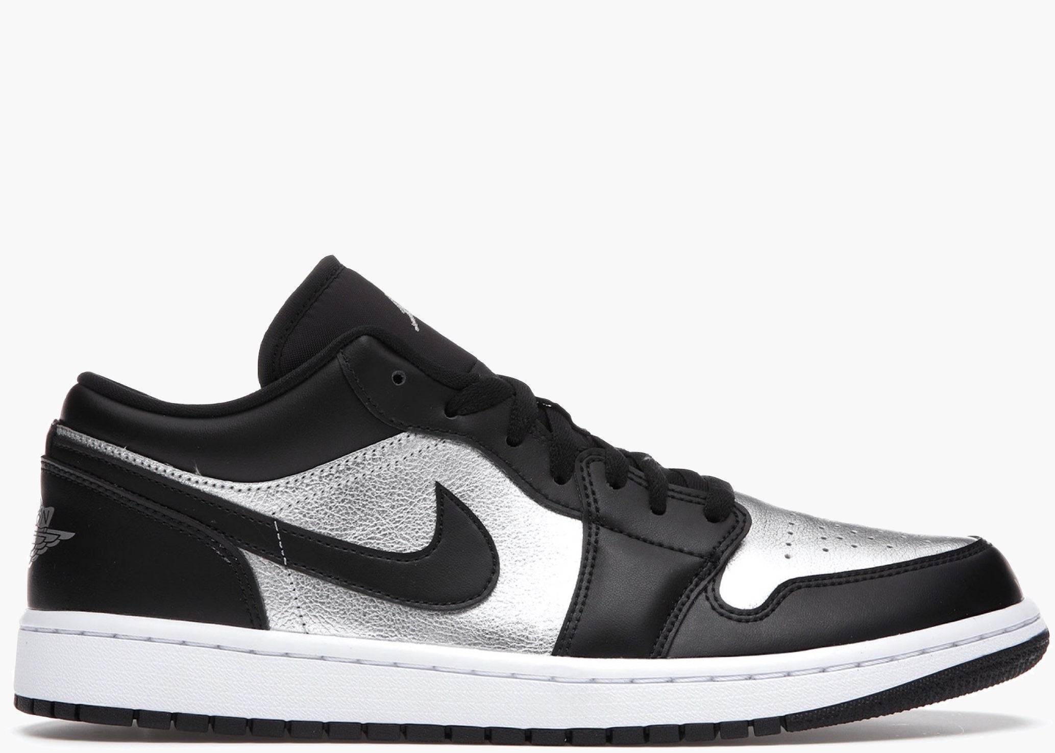 Nike Air Jordan 1 Low SE Black Metallic Silver (W) DA5551-001 Hype Clothinga Limited Edition
