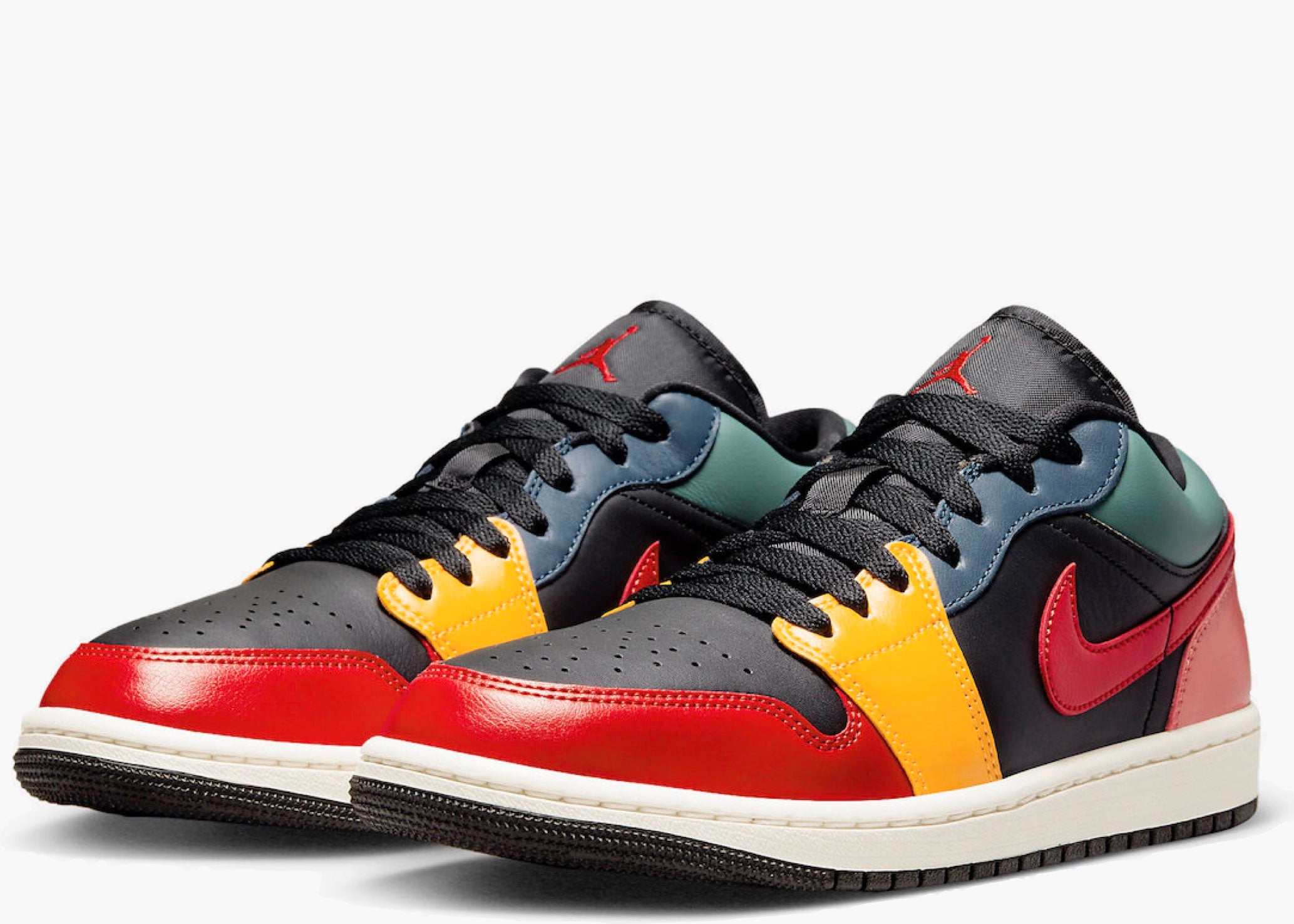 Nike Air Jordan 1 Low SE Black Multi-Color (W) DN3739-060 Hype Clothinga Limited Edition